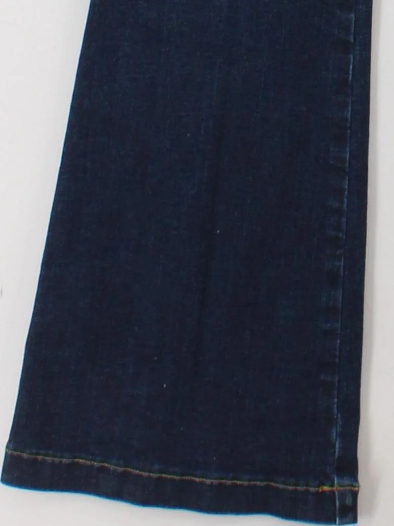 Spanx Women's Jeans UK 14 Blue Cotton with Polyester, Elastane Flared - Image 4