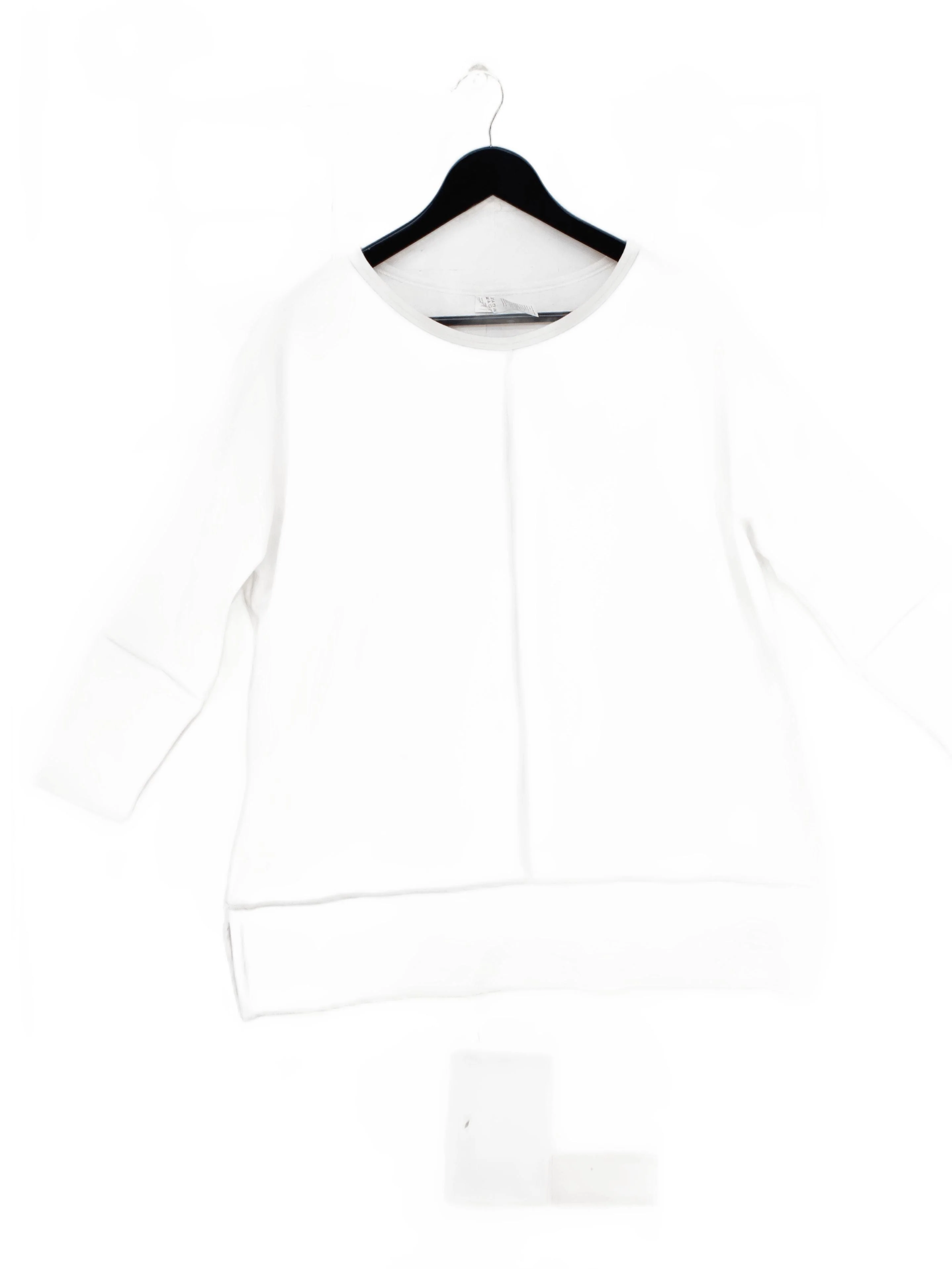 Spanx Women's Jumper UK 8 Cream Polyester with Rayon, Elastane Pullover
