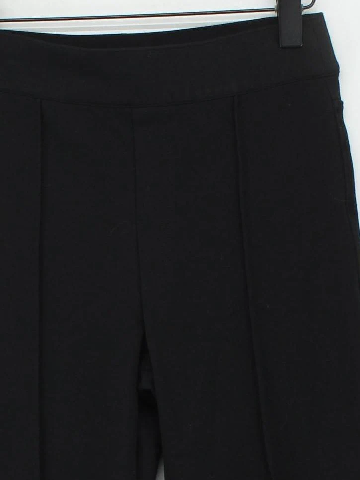 Spanx Women's Trousers S Black Rayon with Nylon, Elastane Flared Chino - Image 3