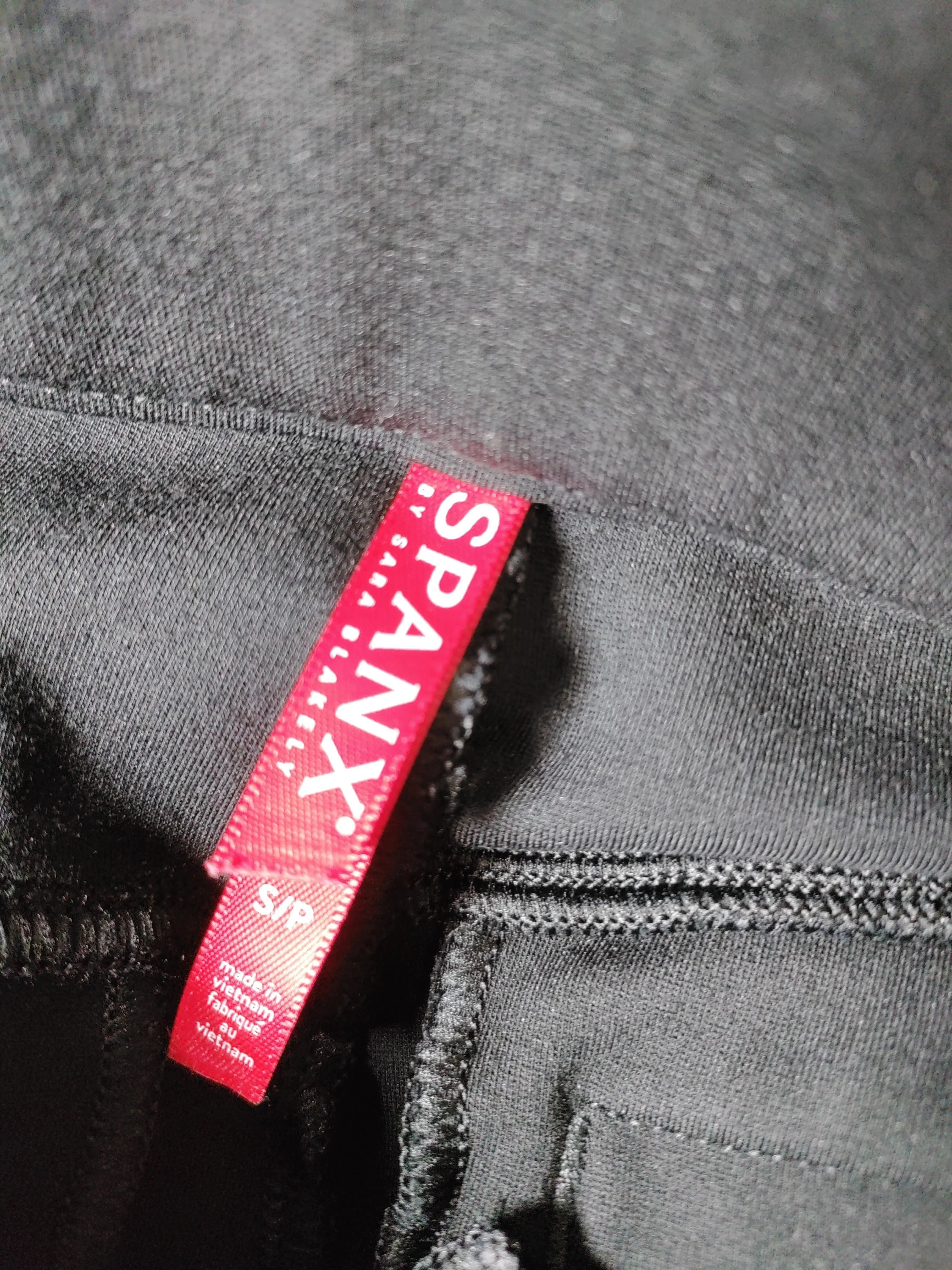Spanx Women's Trousers S Black Rayon with Nylon, Elastane Flared Chino - Image 5