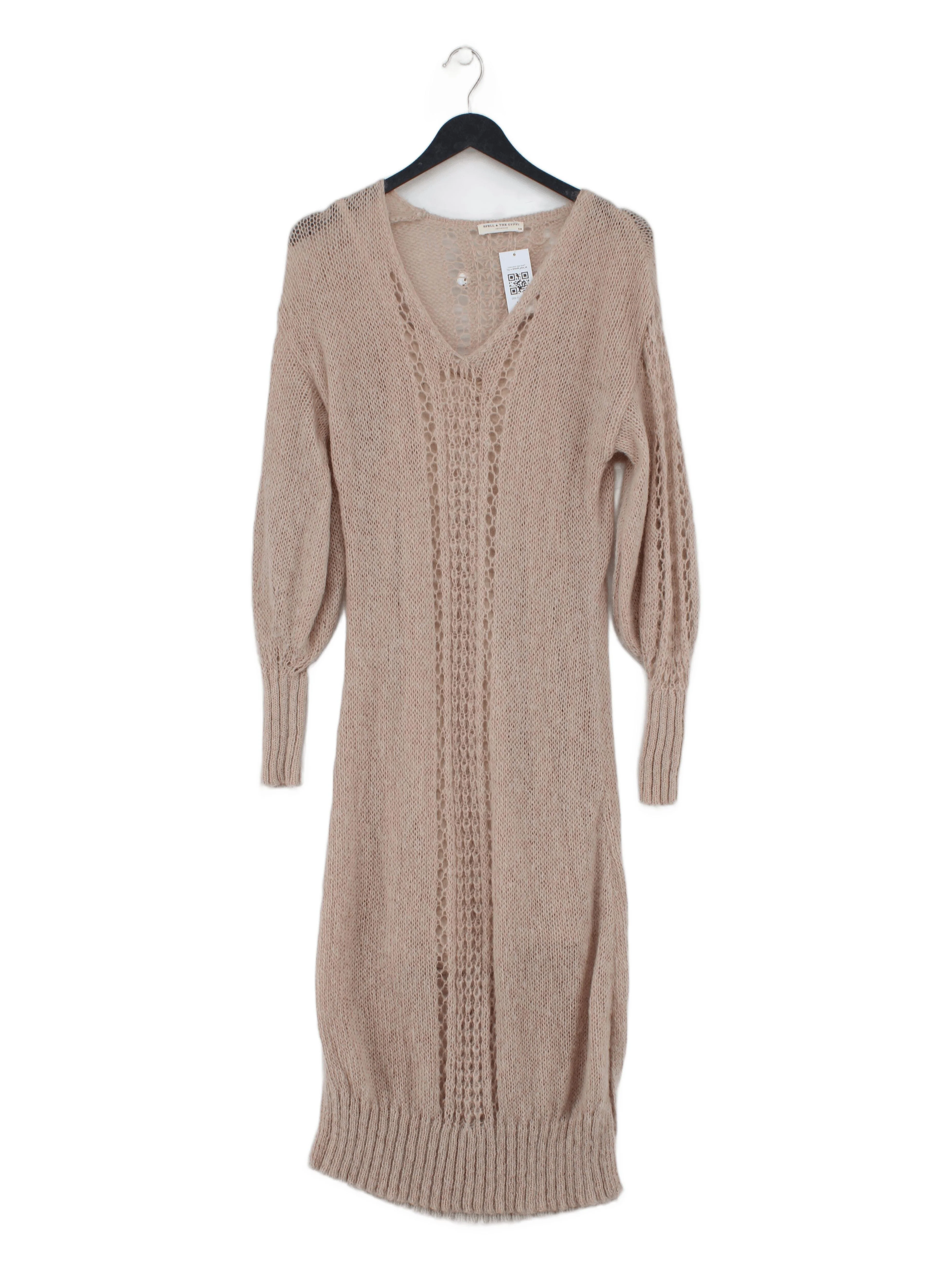 spell & the gypsy Jumper Maxi Dress S in Tan