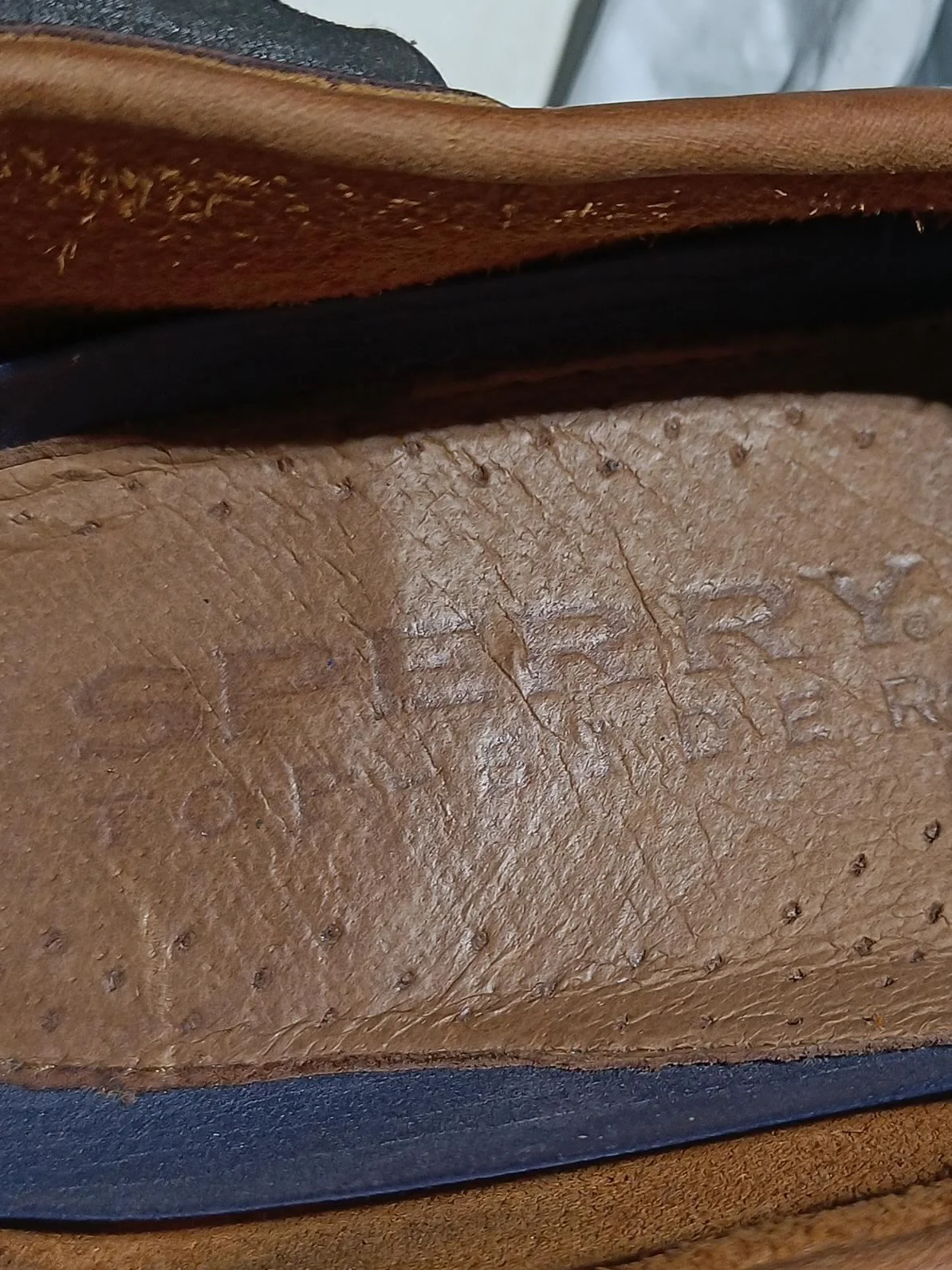 Sperry Men's Shoes UK 9 Tan 100% Leather Boat Shoe - Image 9