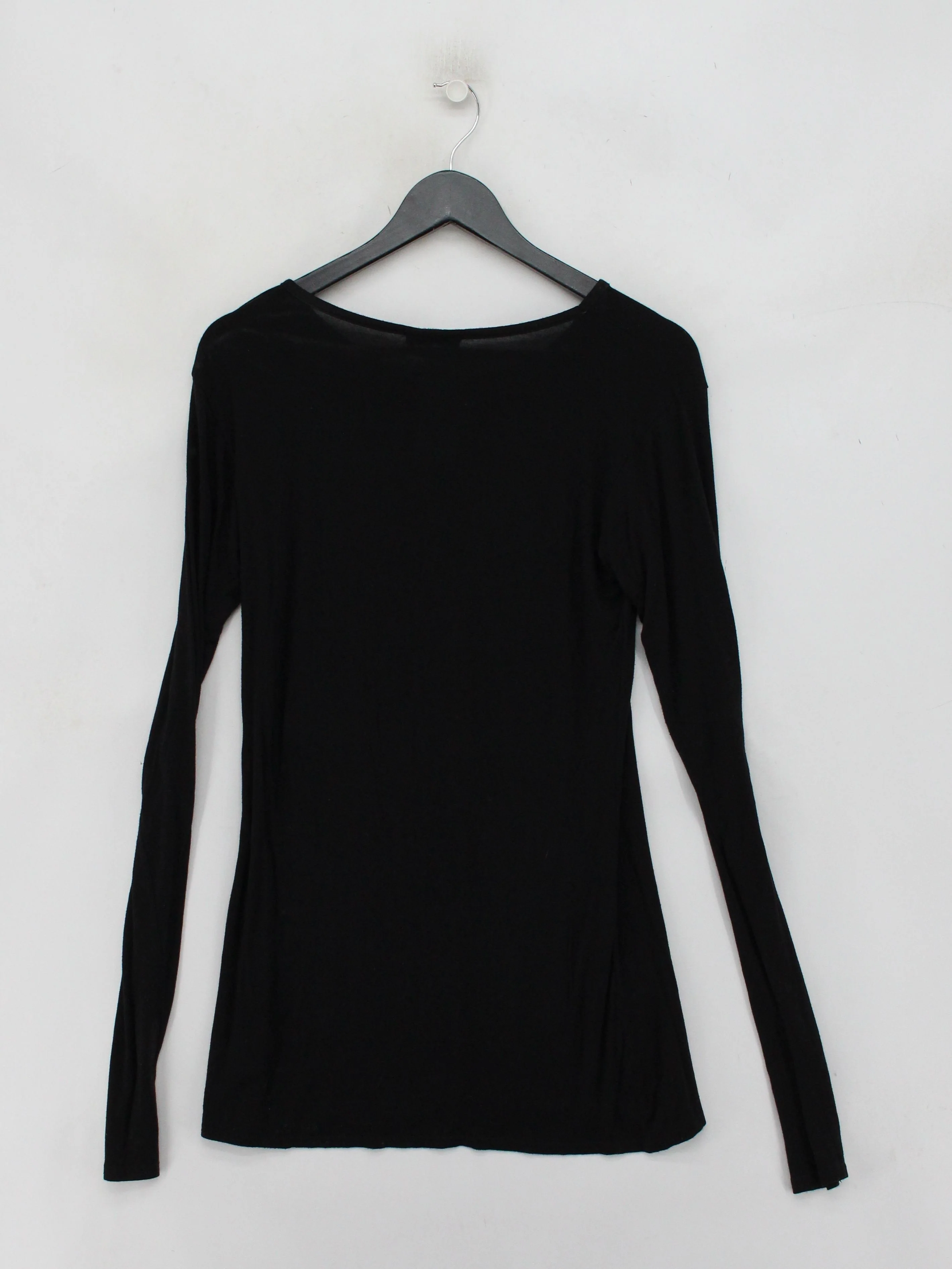 Spiral Women's T-Shirt XL Black Viscose with Elastane Basic - Image 2