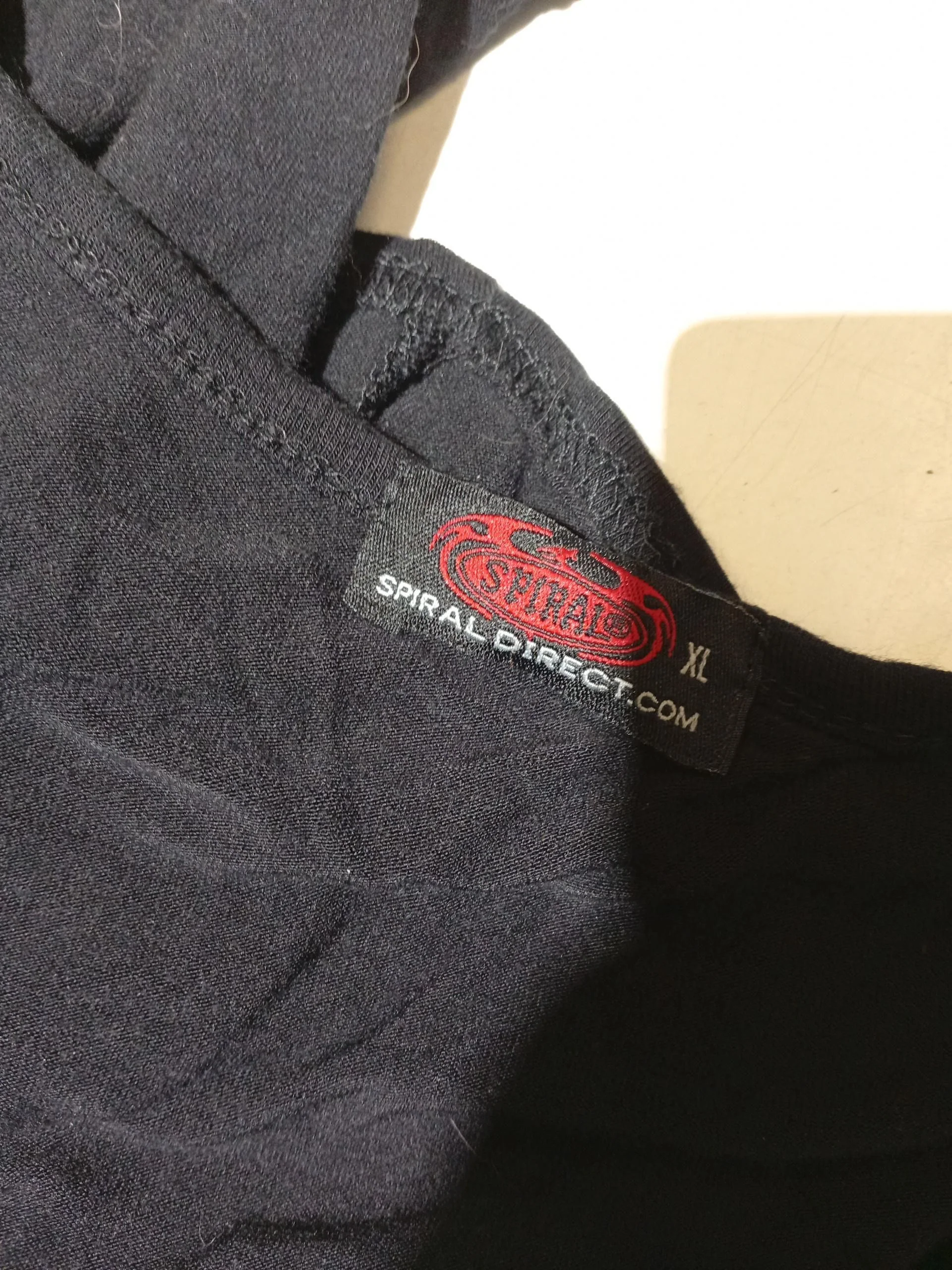 Spiral Women's T-Shirt XL Black Viscose with Elastane Basic - Image 5