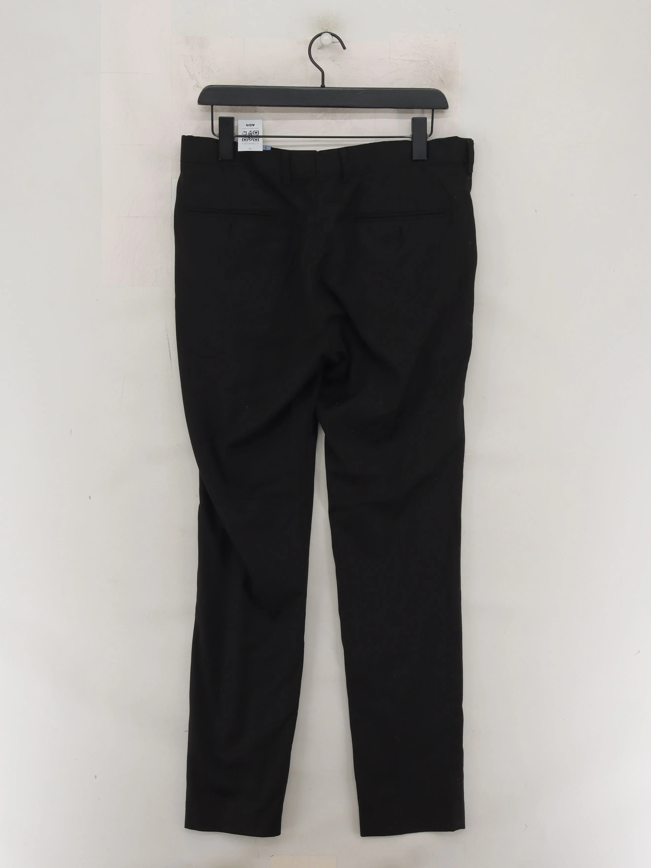 Splash Men's Trousers W 32 in Black Polyester with Viscose, Elastane Chino - Image 2