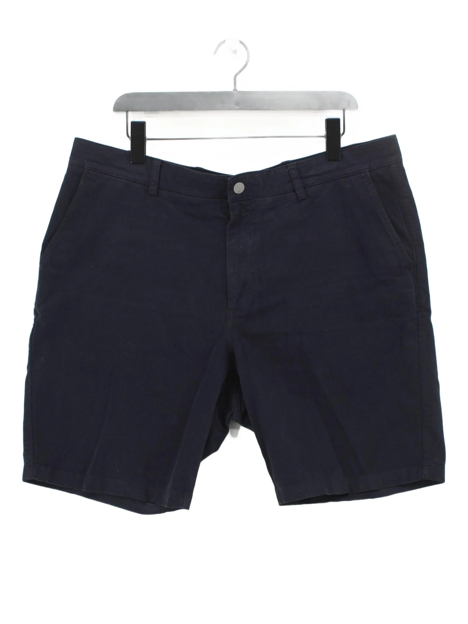 Spoke Men's Shorts W 38 in Blue Cotton with Elastane Chino