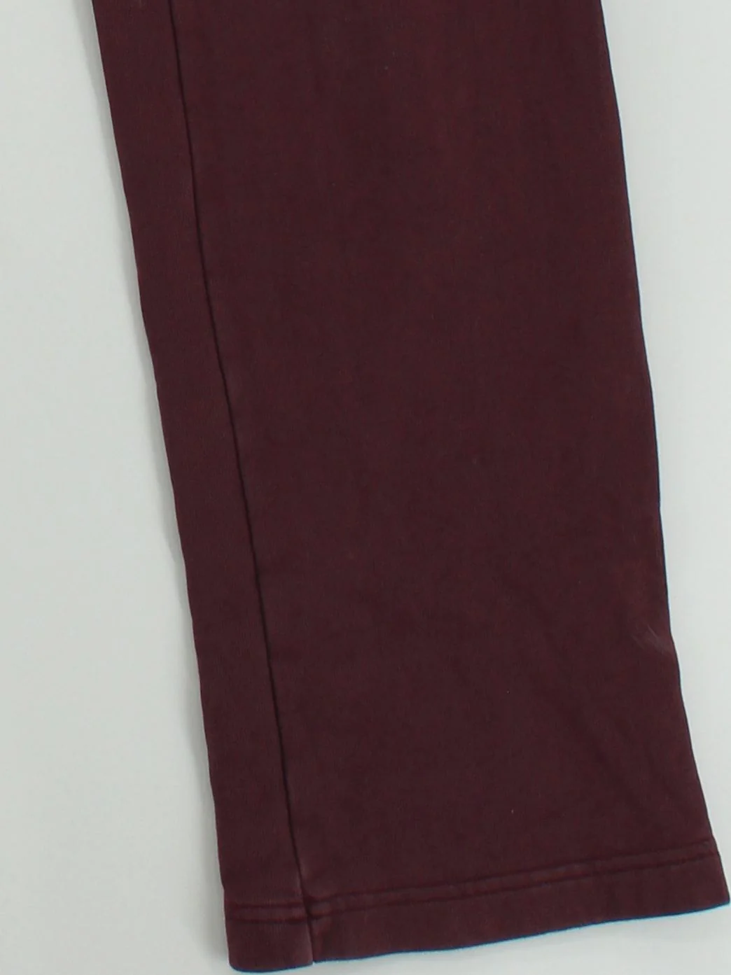 Spoke Men's Sports Bottoms W 34 in Red 100% Cotton Tapered Sweatpants - Image 4