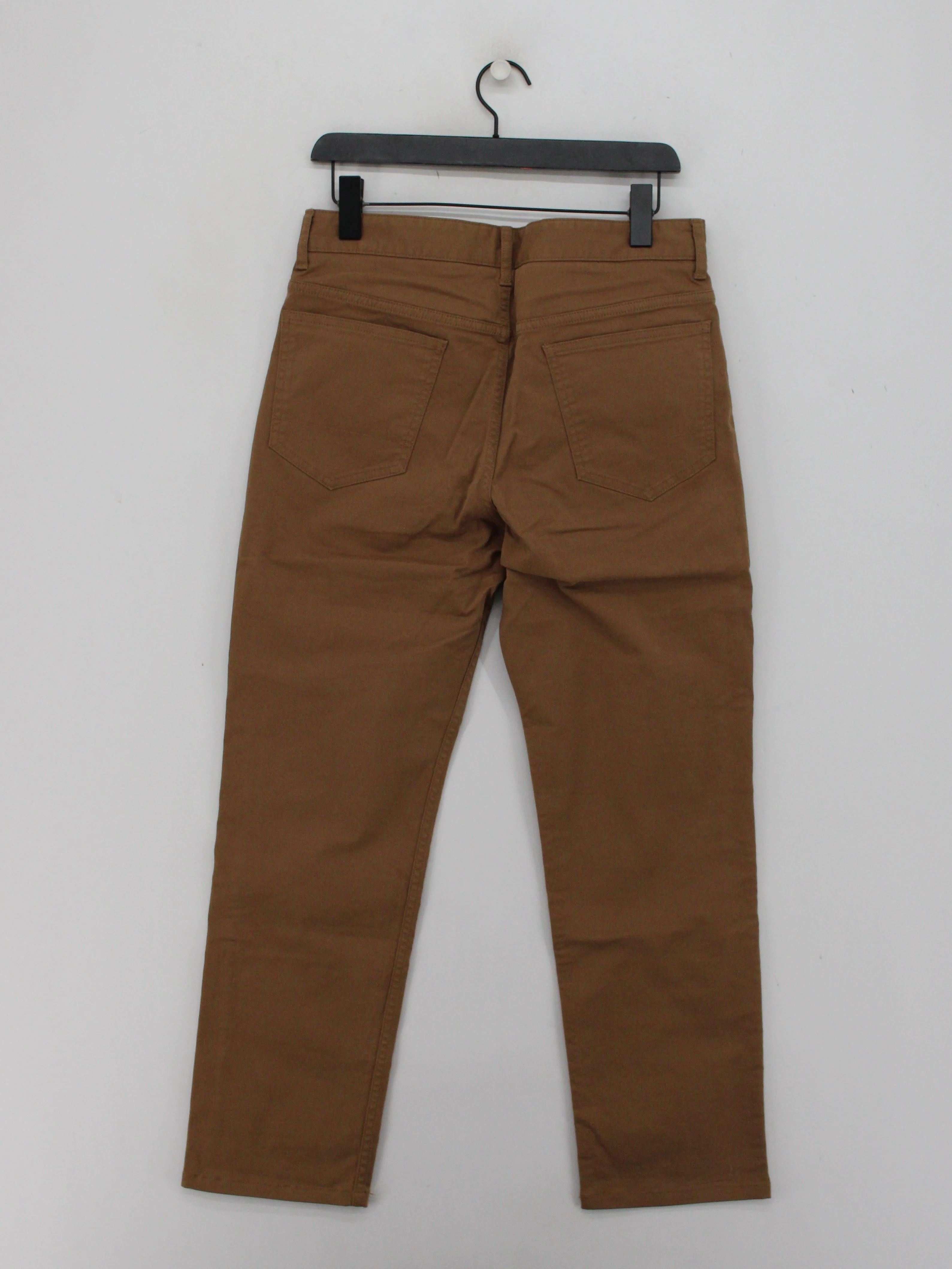 Spoke Men's Trousers W 32 in Tan Cotton with Elastane Straight Chino - Image 2