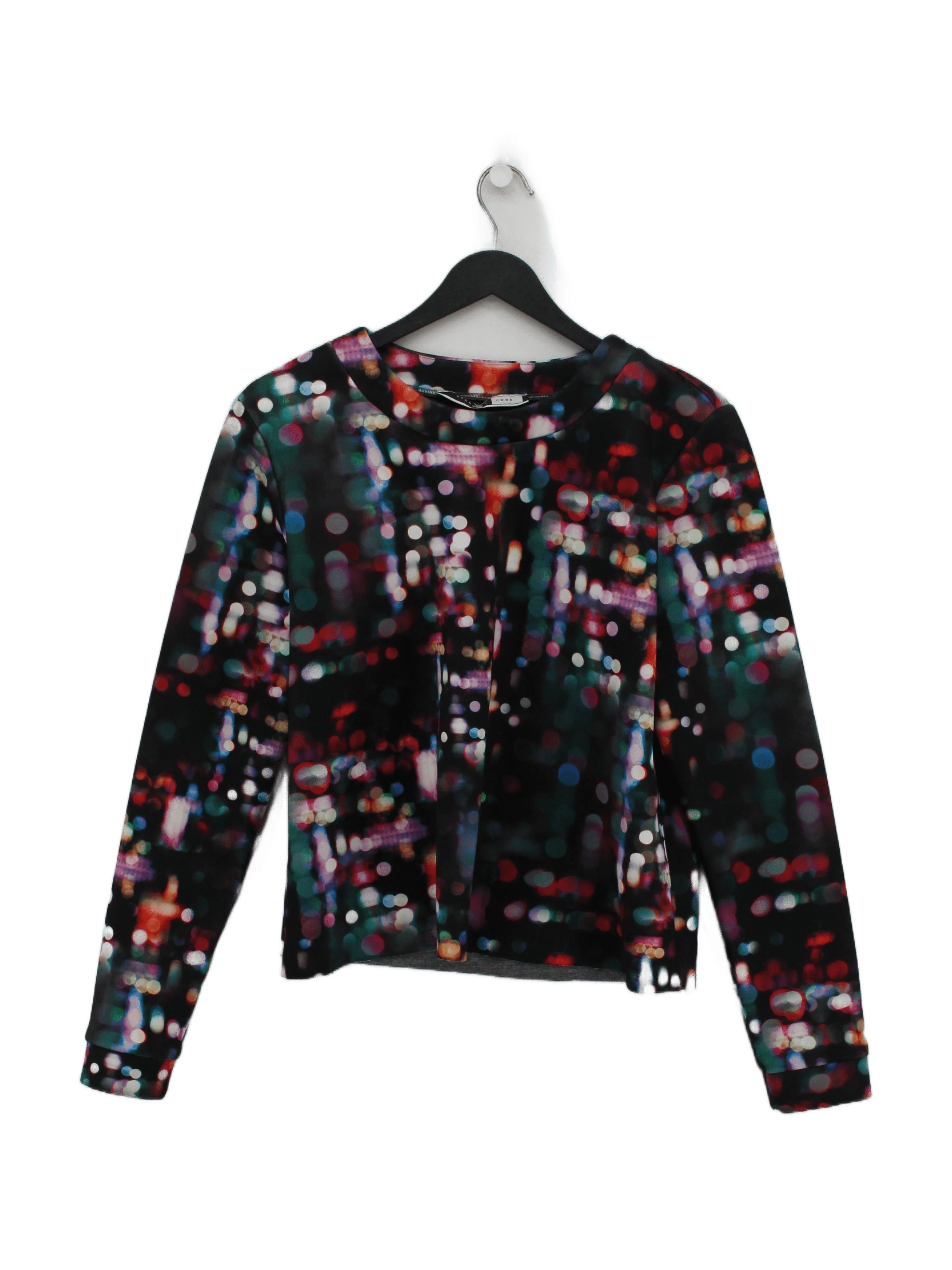 Sportmax Code Women's Top M Multi 100% Other Long Sleeve Round Neck Basic