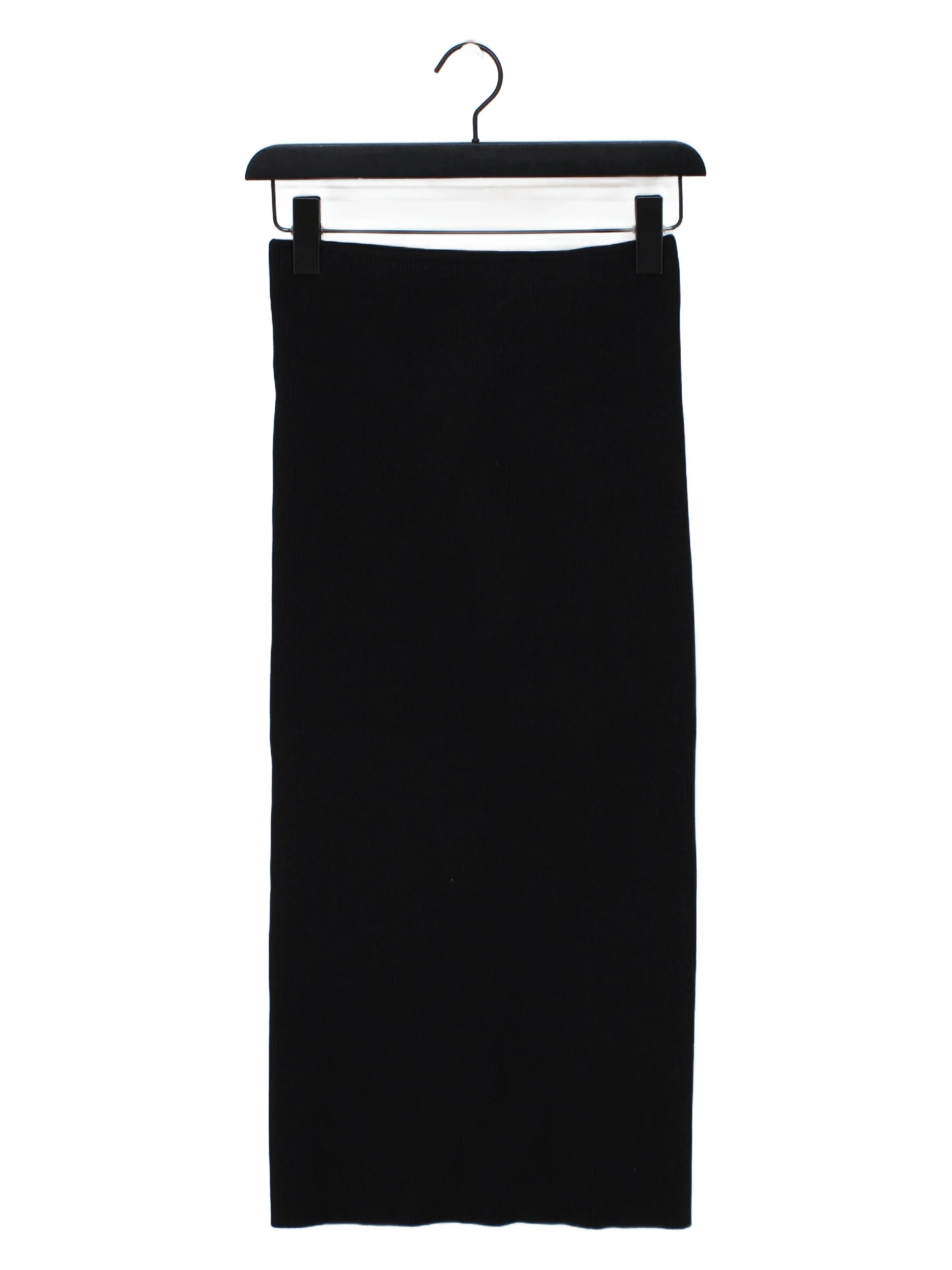 Sportmax Women's Midi Skirt M Black Viscose