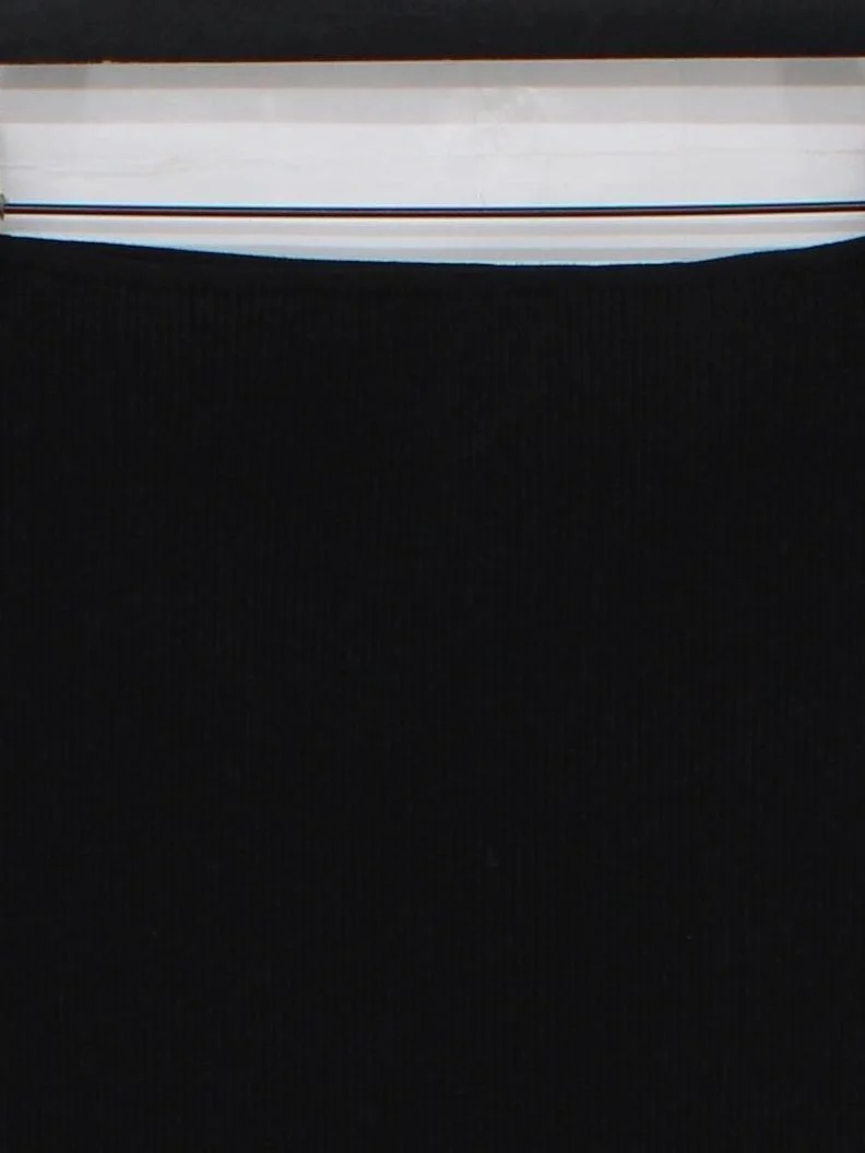 Sportmax Women's Midi Skirt M Black Viscose - Image 3