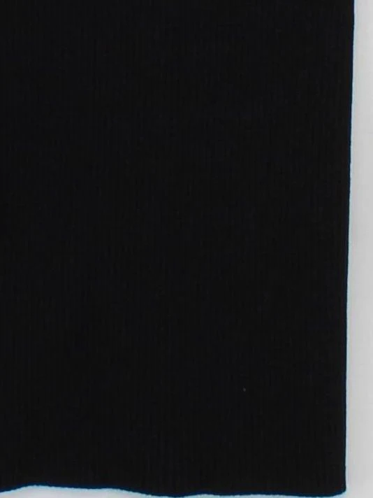 Sportmax Women's Midi Skirt M Black Viscose - Image 4