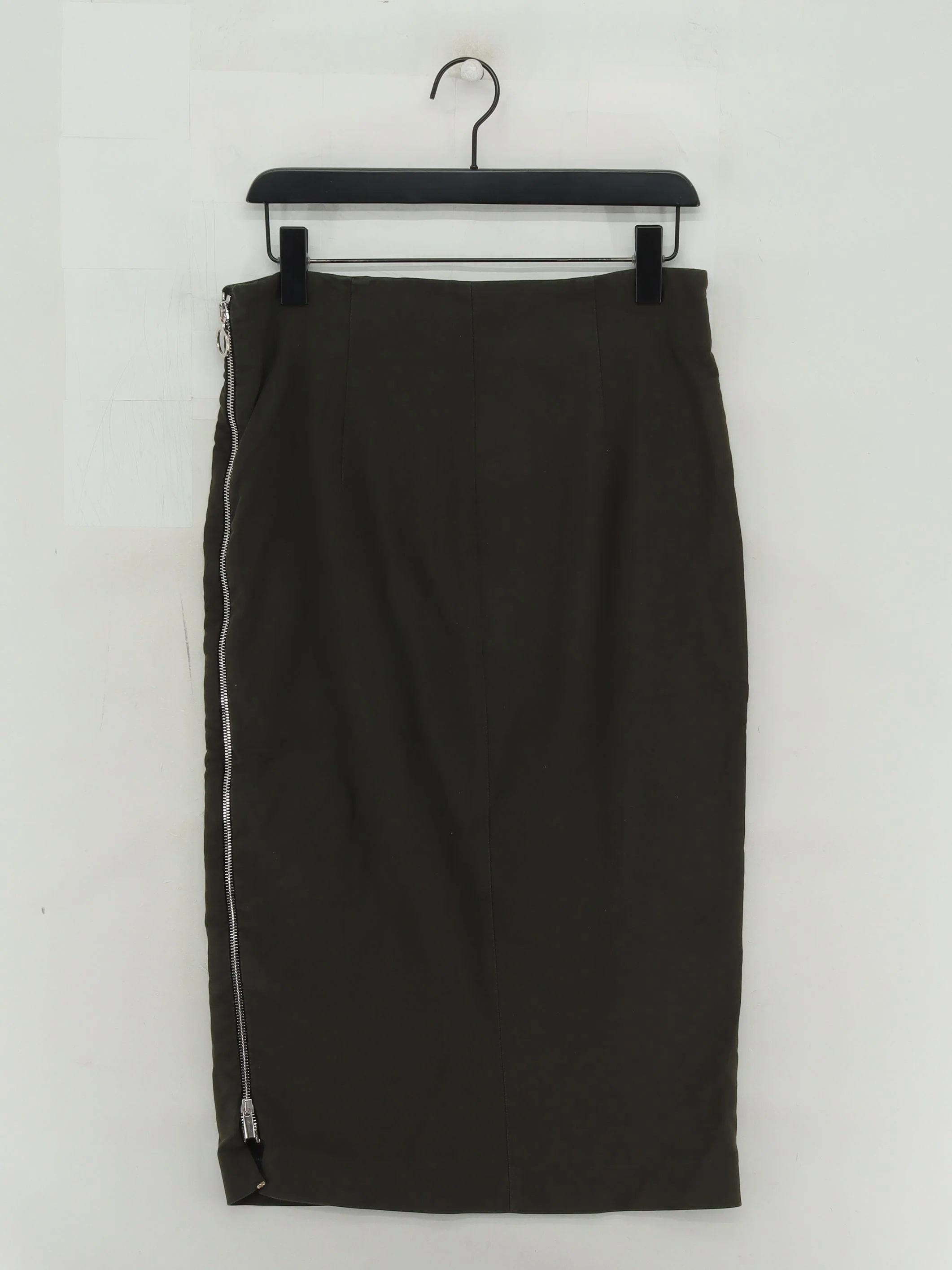Sportmax Women's Midi Skirt W 32 in Green 100% Other Midi Straight & Pencil - Image 2