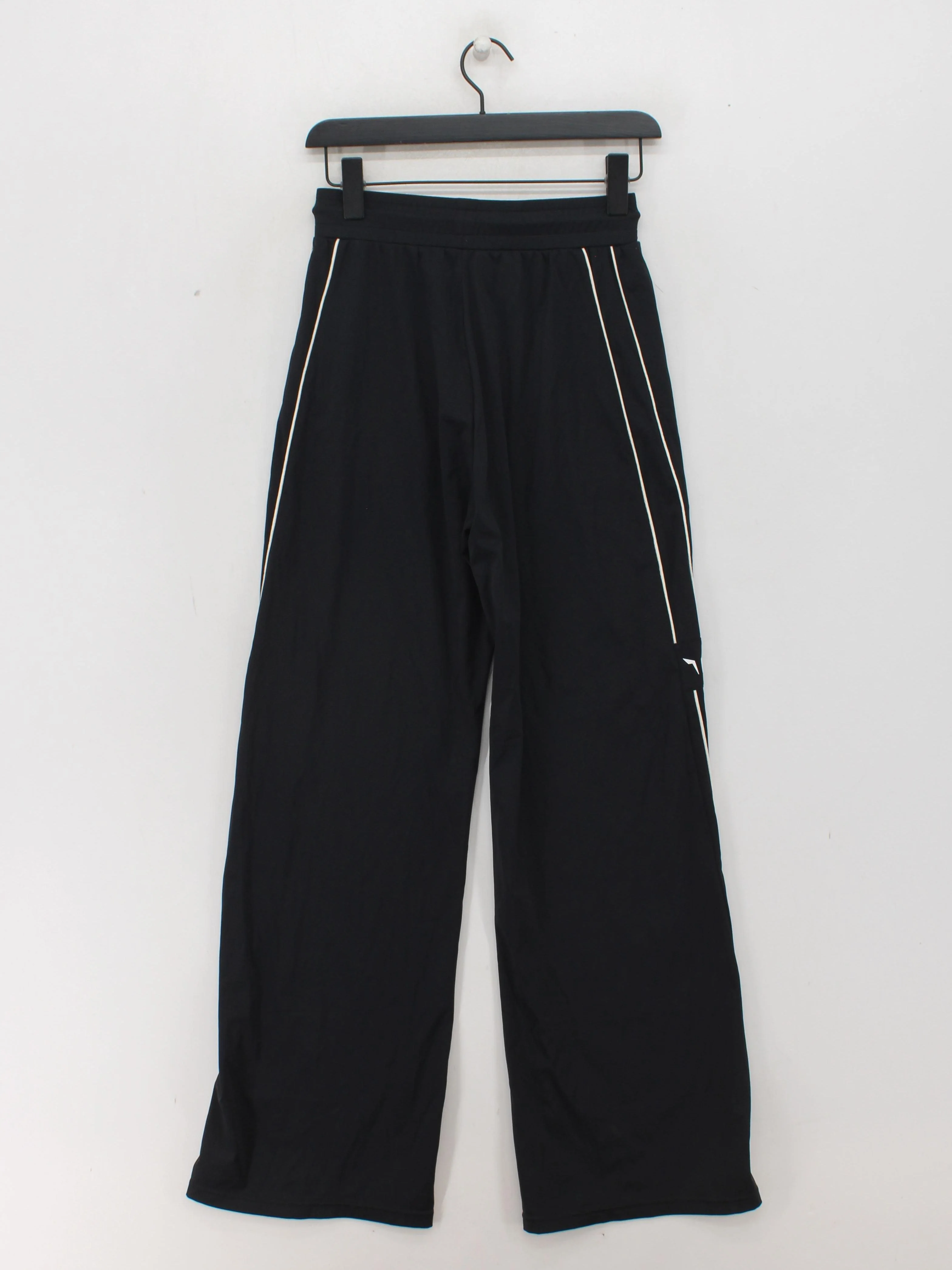 SQUATWOLF Men's Sports Bottoms S Black Nylon with Spandex Sweatpants - Image 2