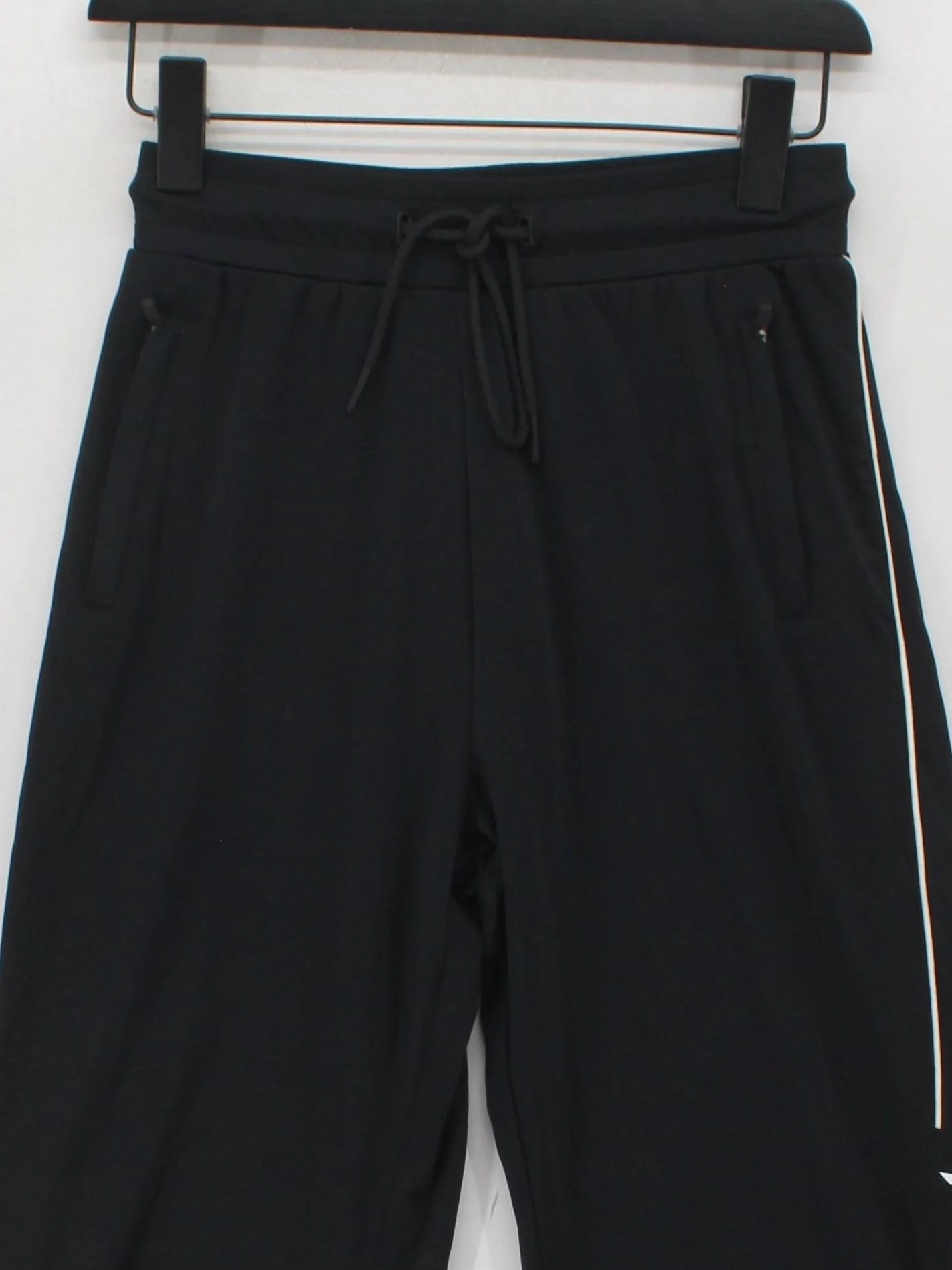 SQUATWOLF Men's Sports Bottoms S Black Nylon with Spandex Sweatpants - Image 3