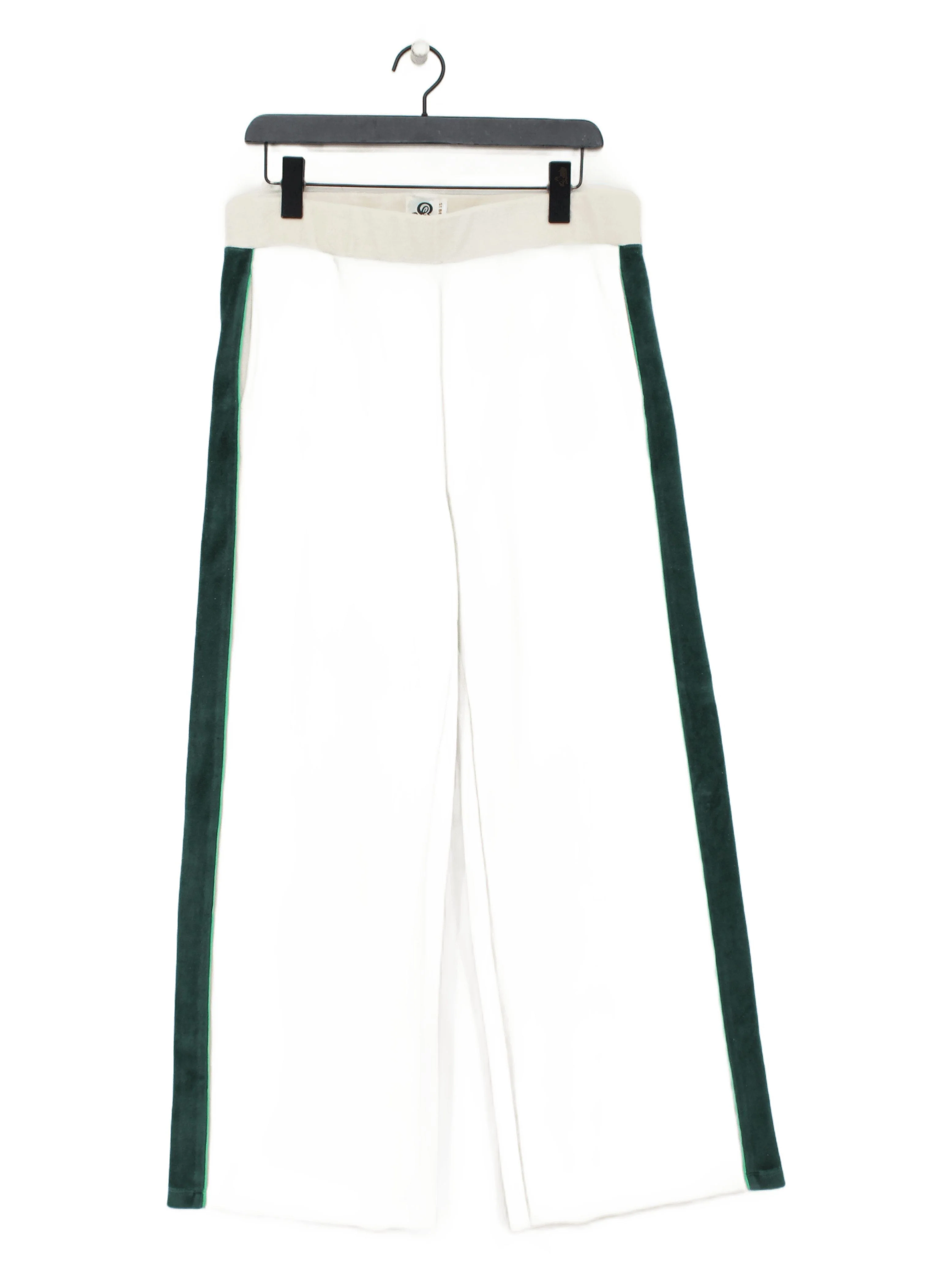 St Berts Women's Sports Bottoms L Cream Cotton with Polyester Sweatpants