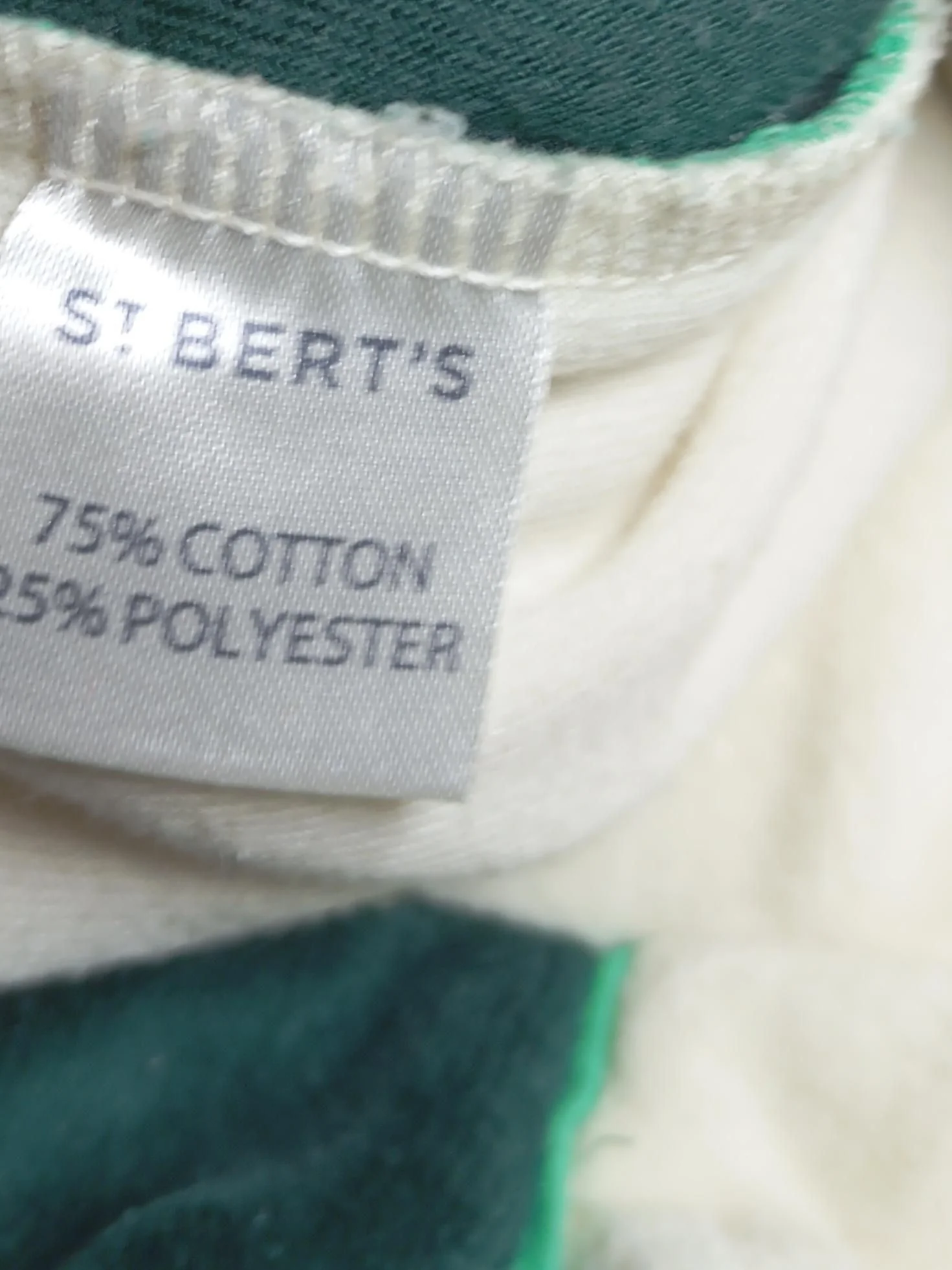 St Berts Women's Sports Bottoms L Cream Cotton with Polyester Sweatpants - Image 6