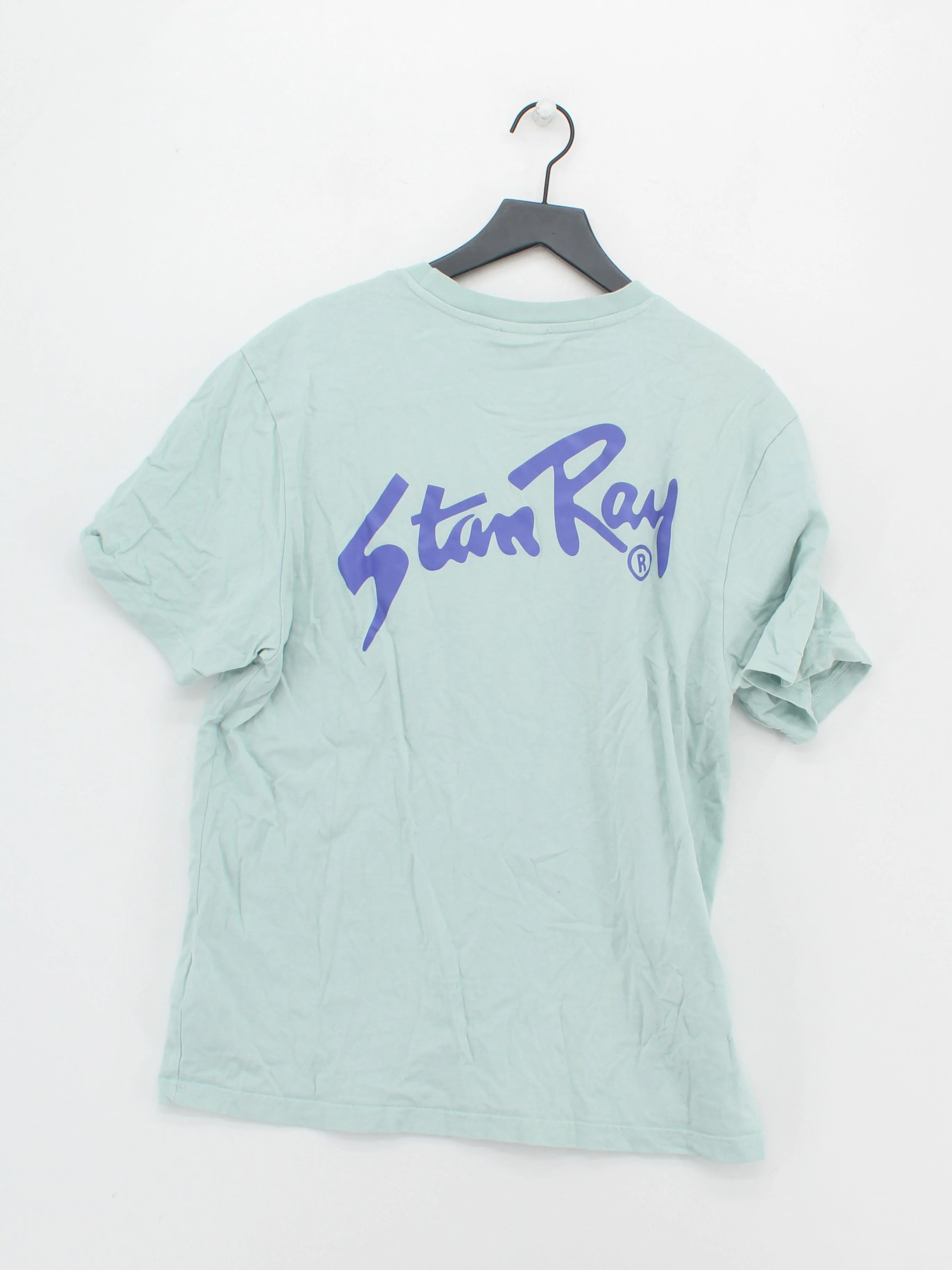 Stan Ray Men's T-Shirt XL Green Graphic 100% Cotton Basic - Image 2