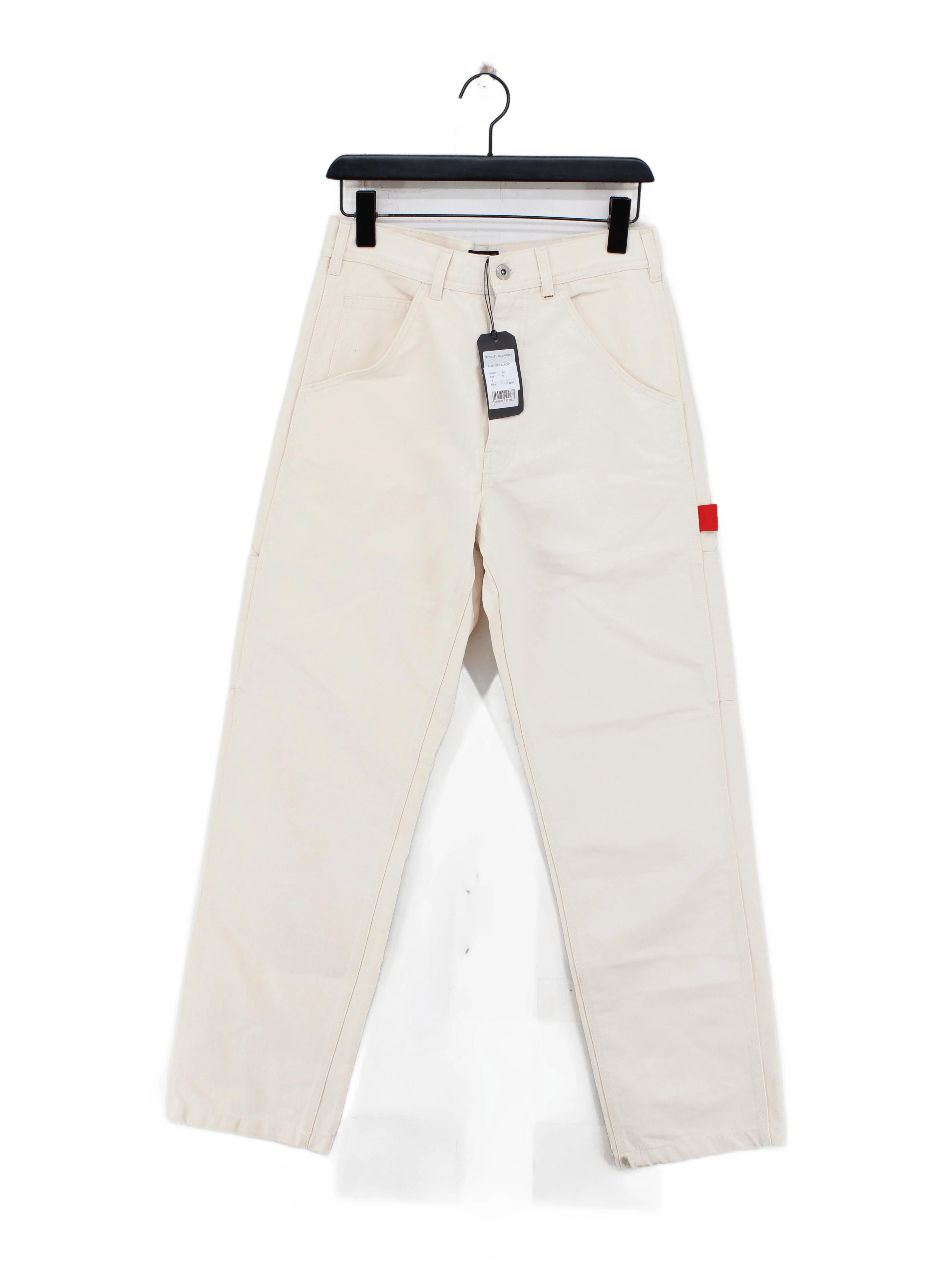 Stan Ray Men's Trousers M Cream 100% Cotton Straight Chino New with tags
