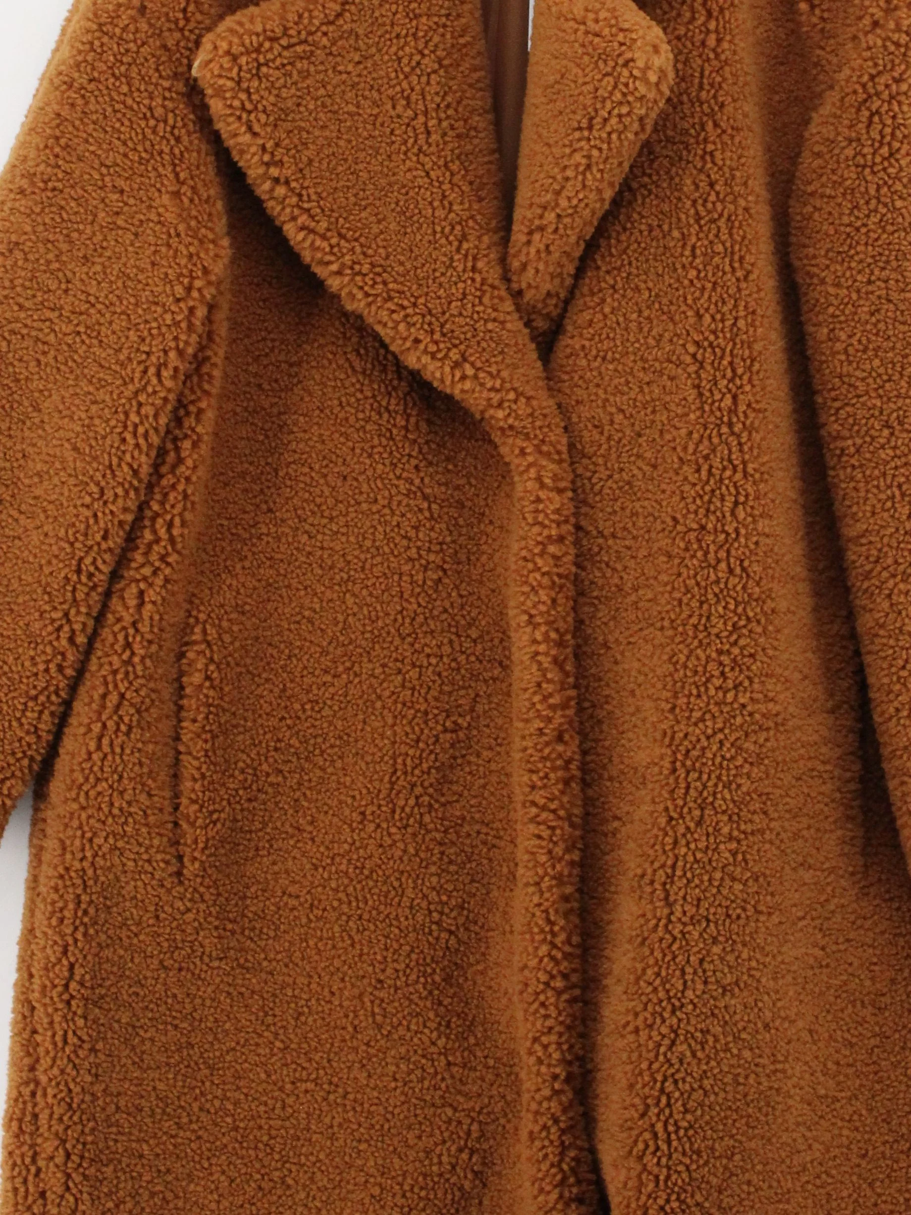 Stand Studio Women's Coat XL Brown 100% Other Overcoat - Image 3