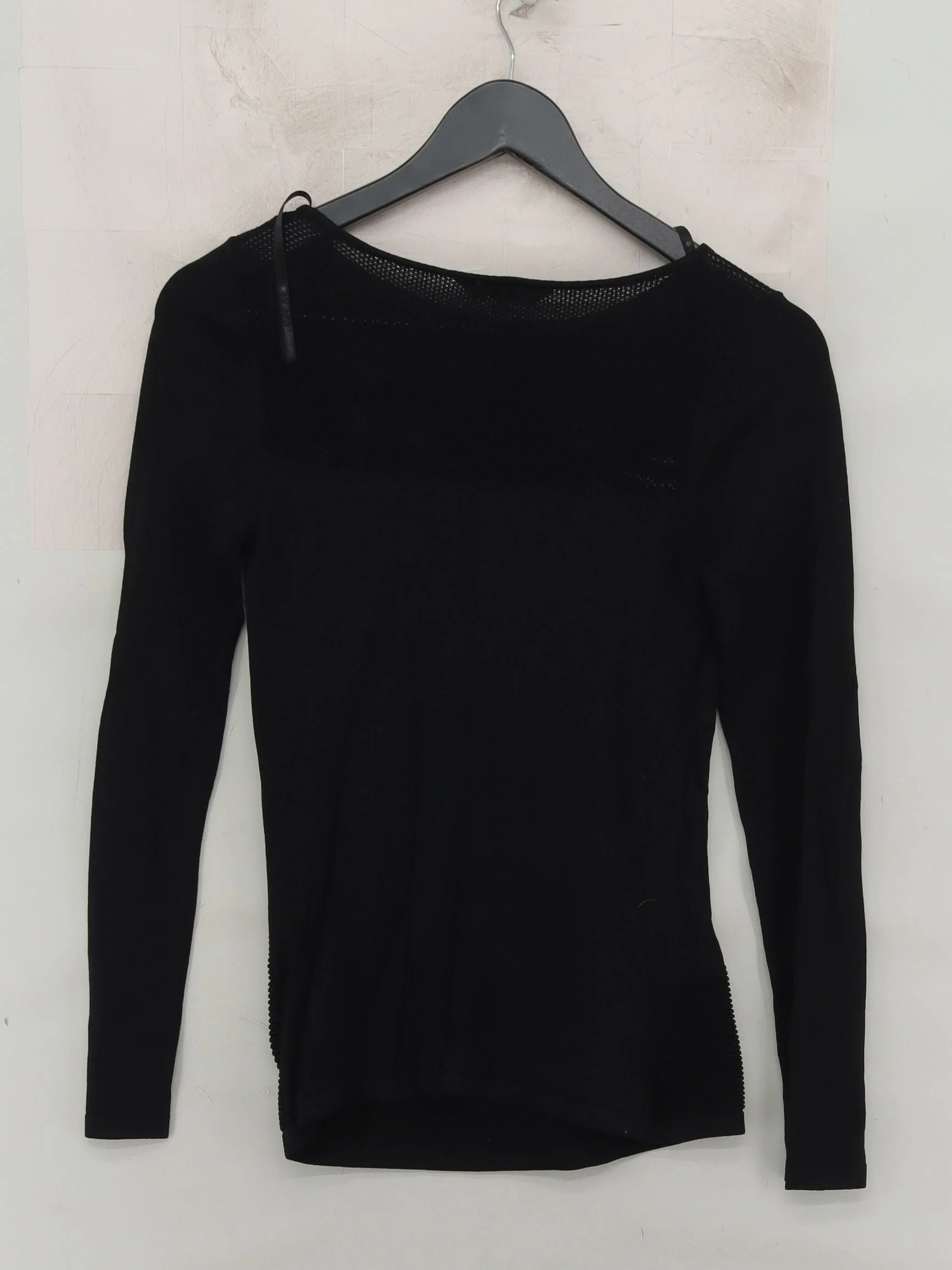 Star By Julien Macdonald Women's Top UK 8 Black Viscose with Nylon Basic - Image 2