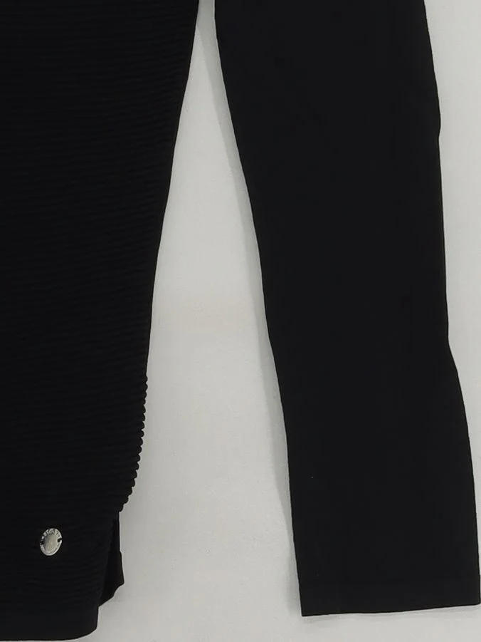 Star By Julien Macdonald Women's Top UK 8 Black Viscose with Nylon Basic - Image 4