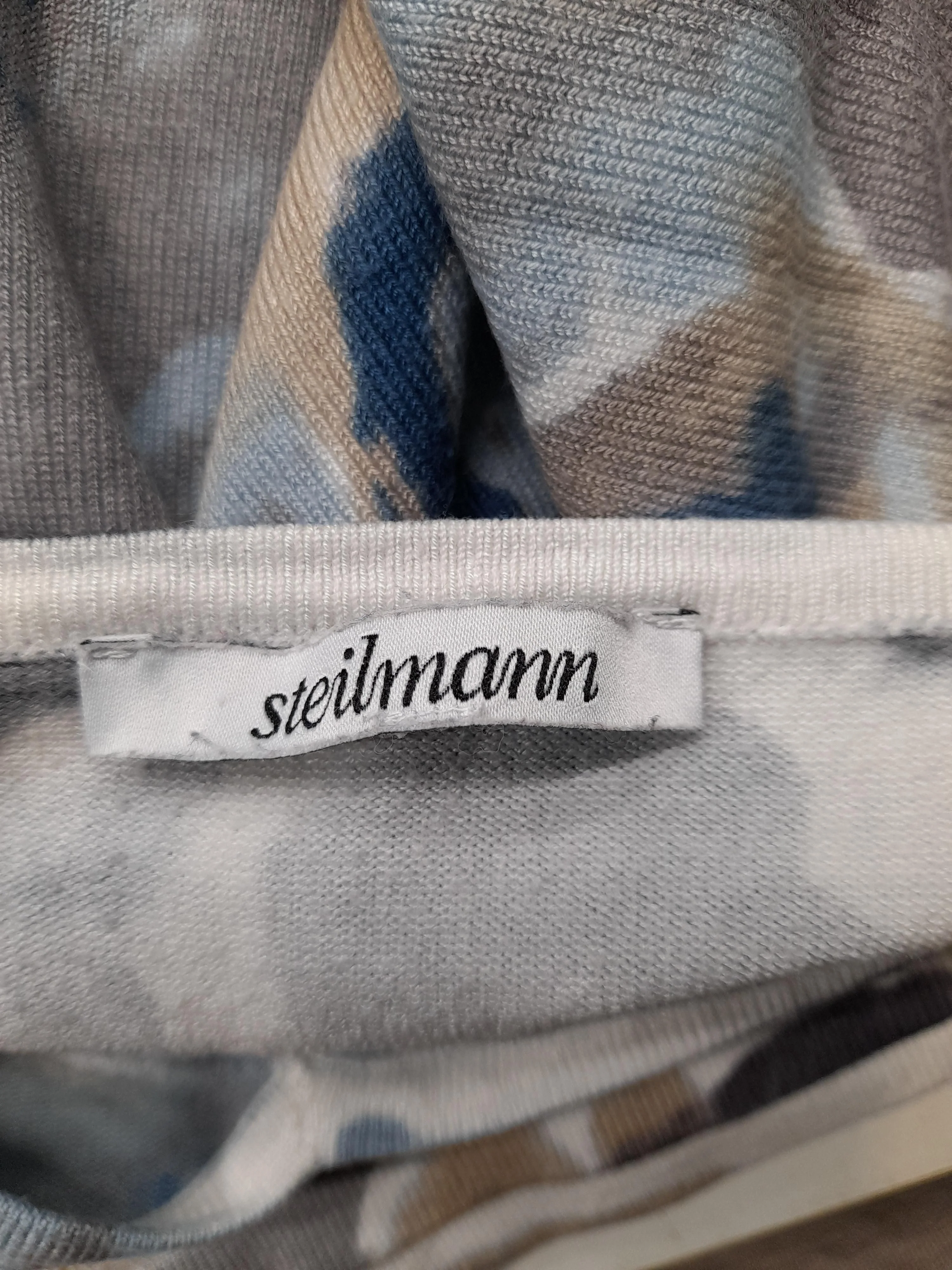 Steilmann Women's Jumper M Multi 100% Other V-Neck Pullover - Image 6