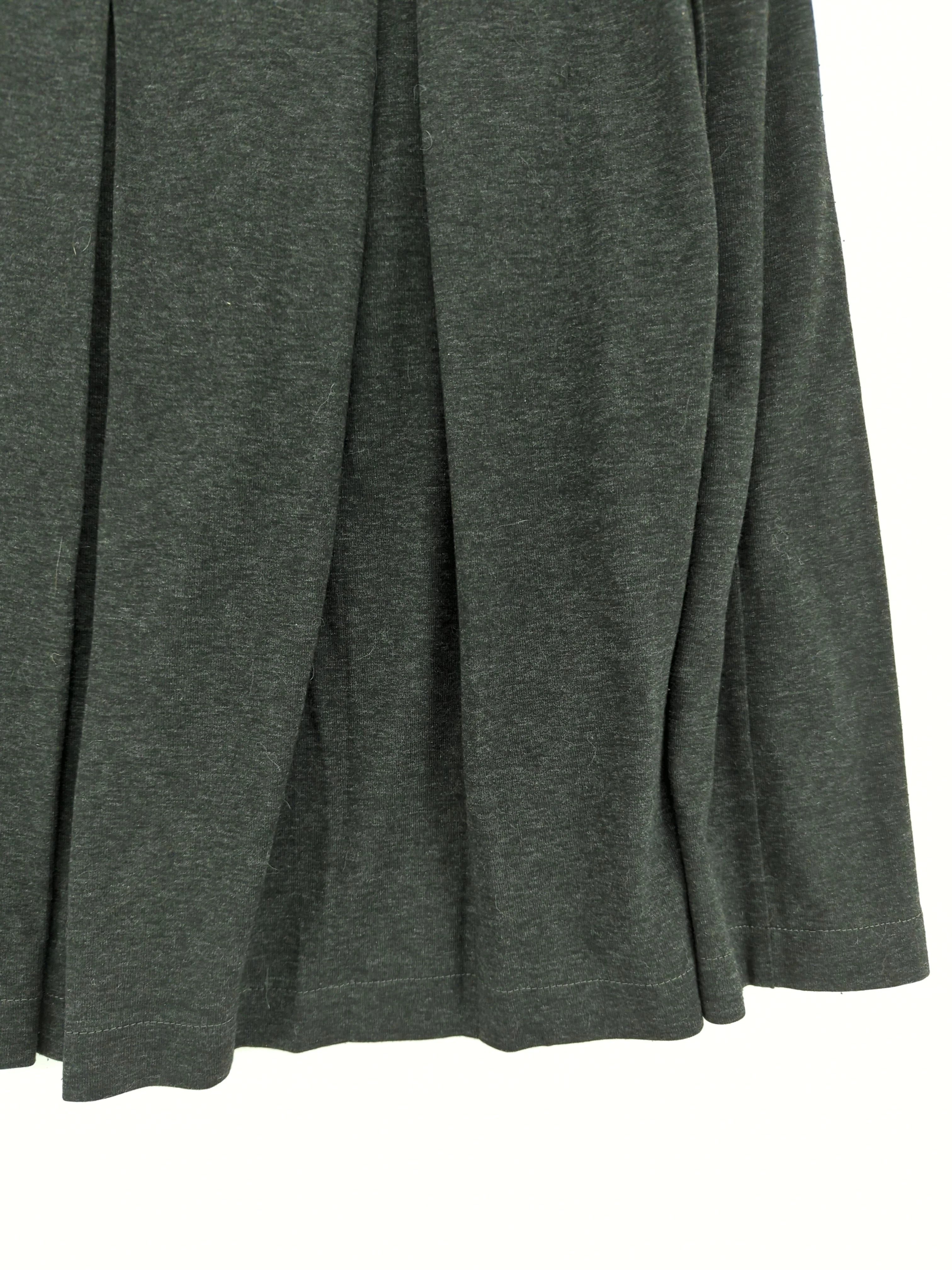Steilmann Women's Midi Skirt UK 12 Grey Polyester with Viscose Midi Pleated - Image 4