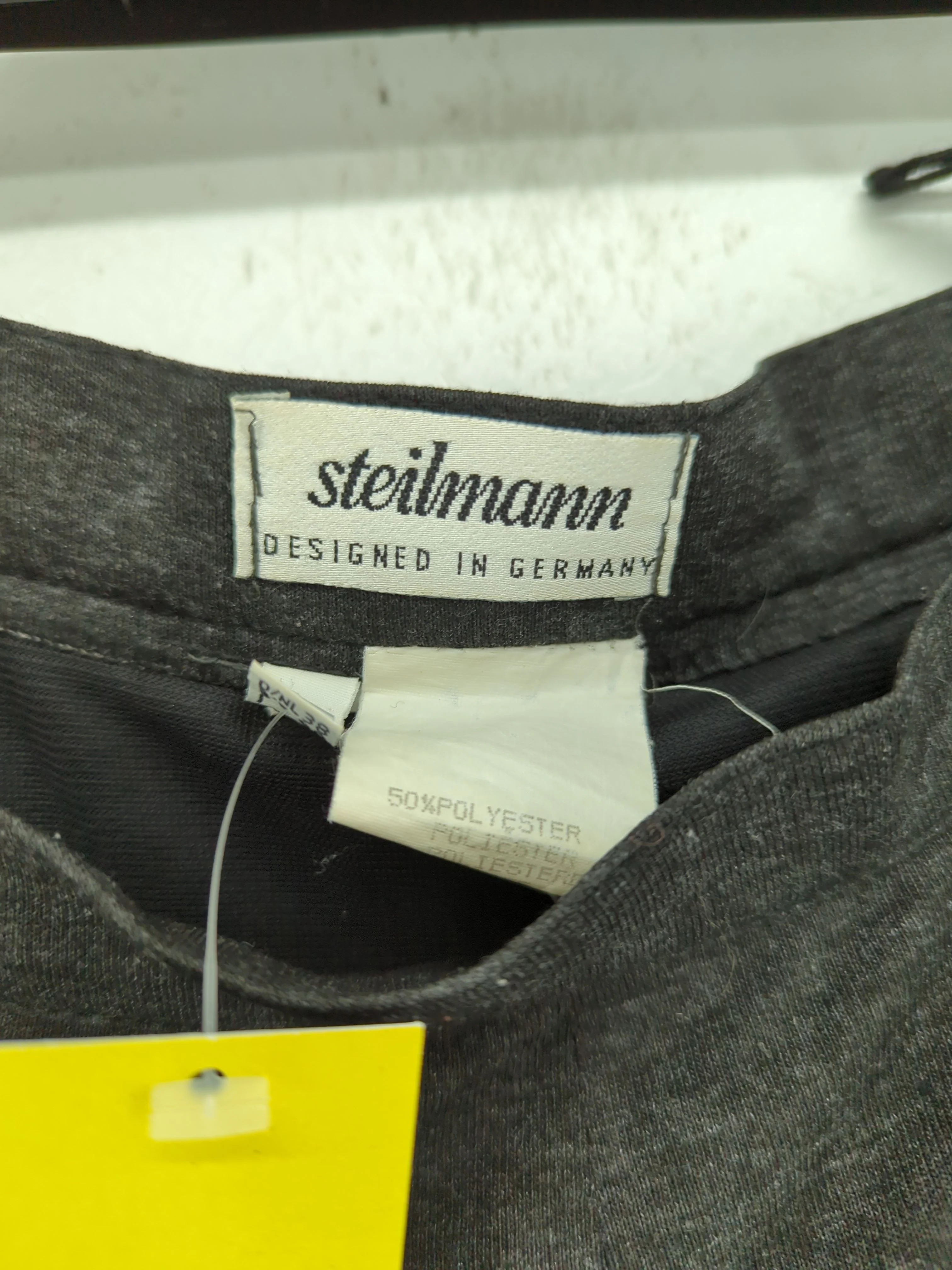 Steilmann Women's Midi Skirt UK 12 Grey Polyester with Viscose Midi Pleated - Image 6