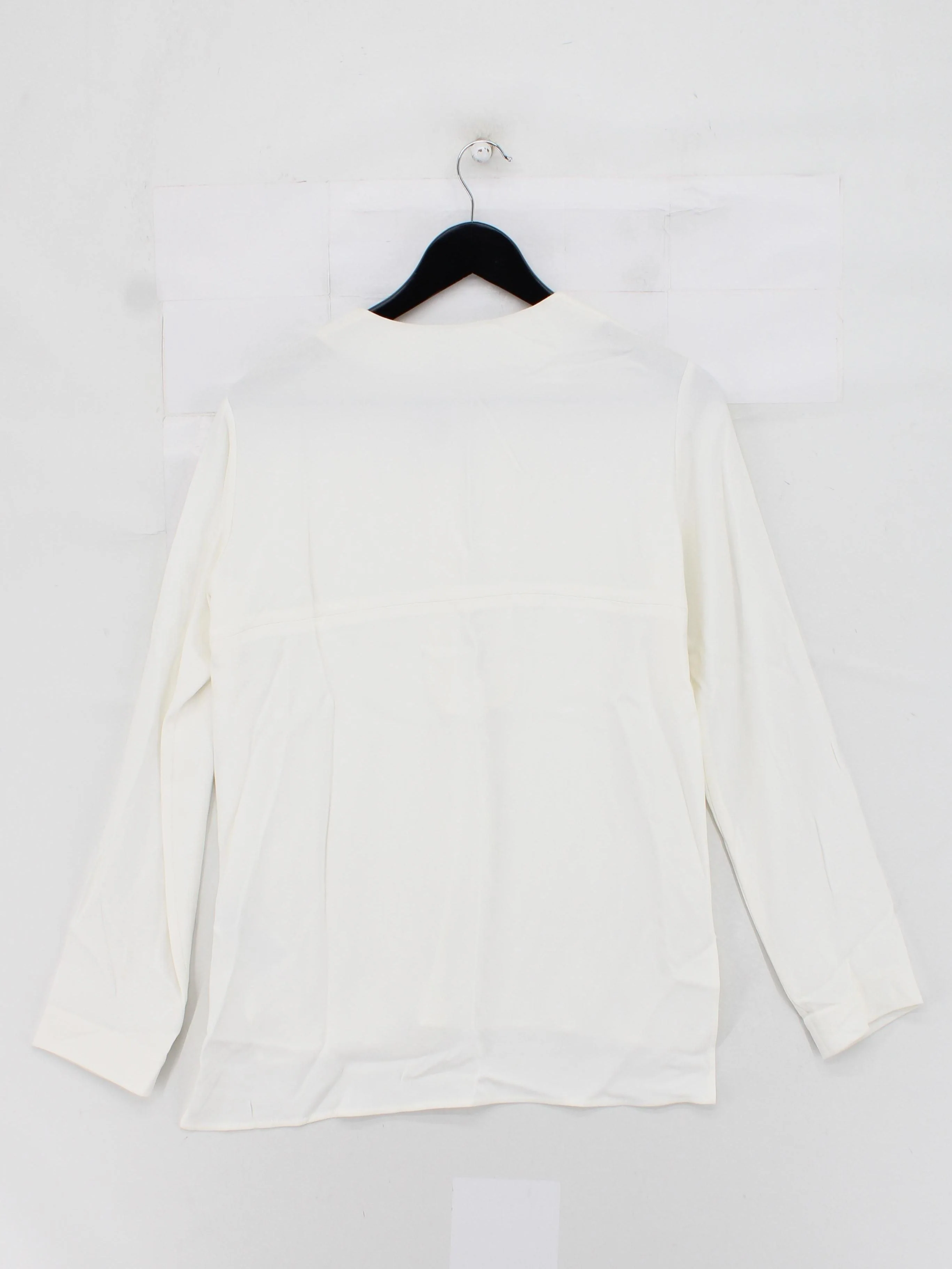 Stella McCartney Women's Top UK 8 White Viscose with Acetate, Elastane Basic - Image 2