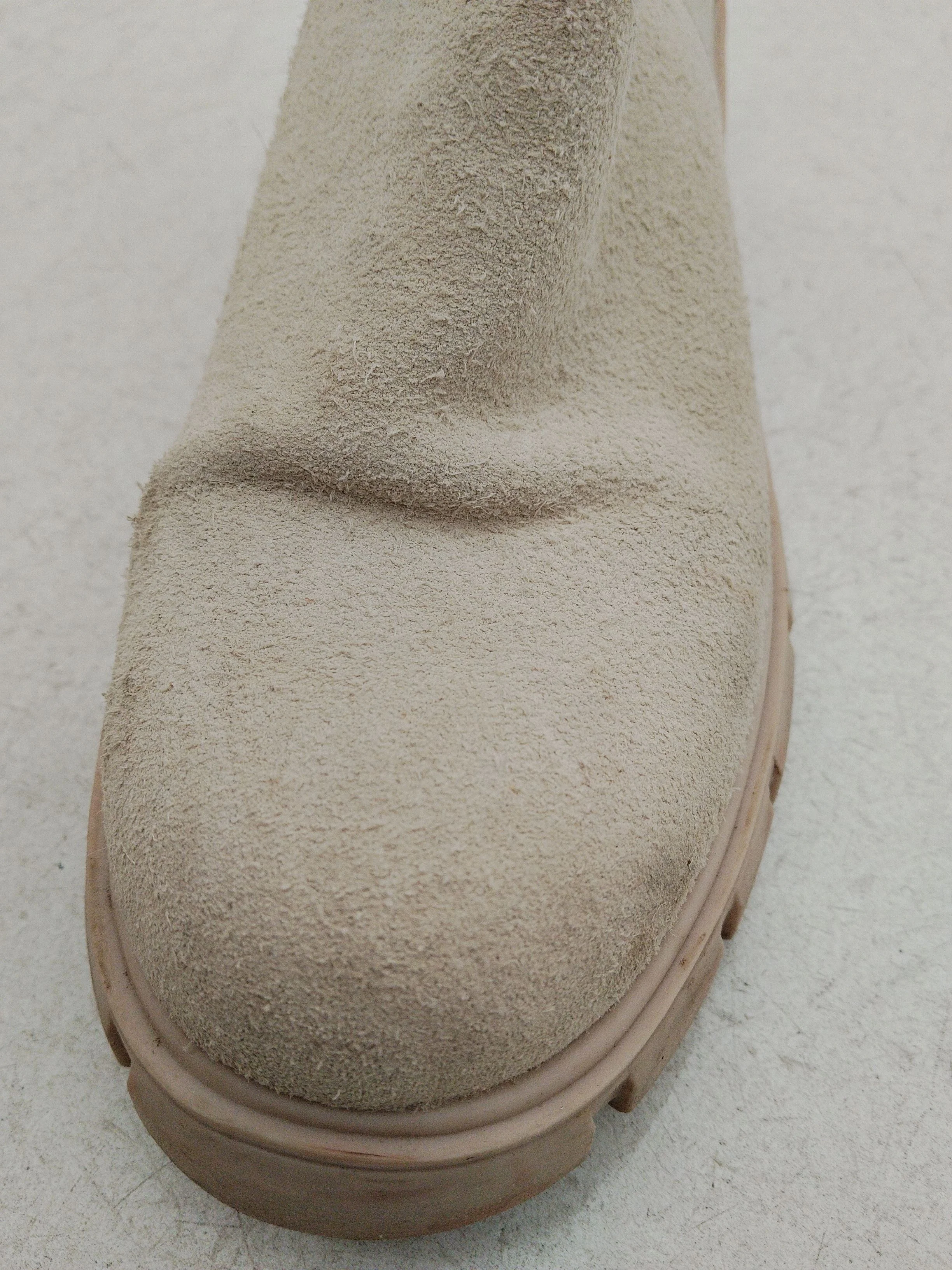 Steve Madden Women's Boots UK 5 Cream 100% Suede Chelsea - Image 9