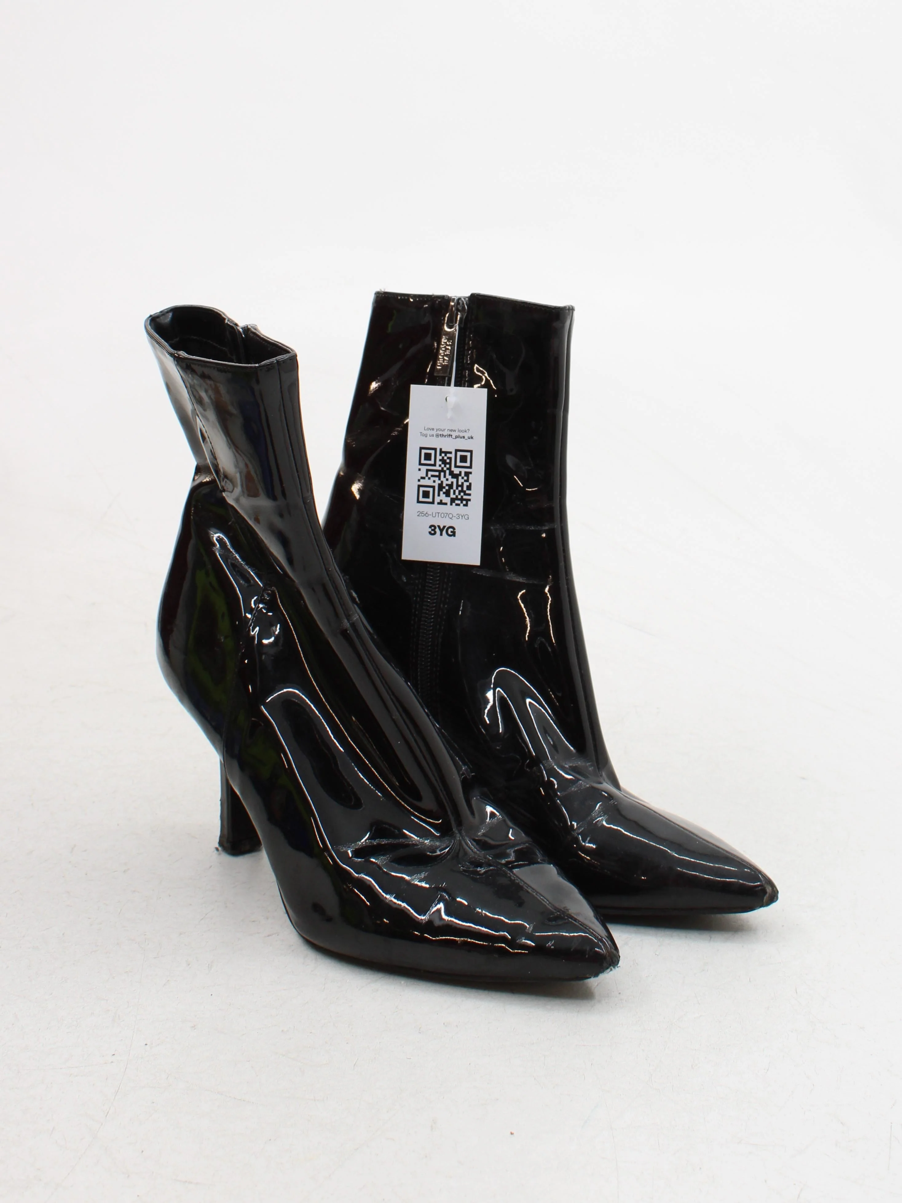 Steve Madden Women's Boots UK 7 Black 100% Faux Leather Platform - Image 4