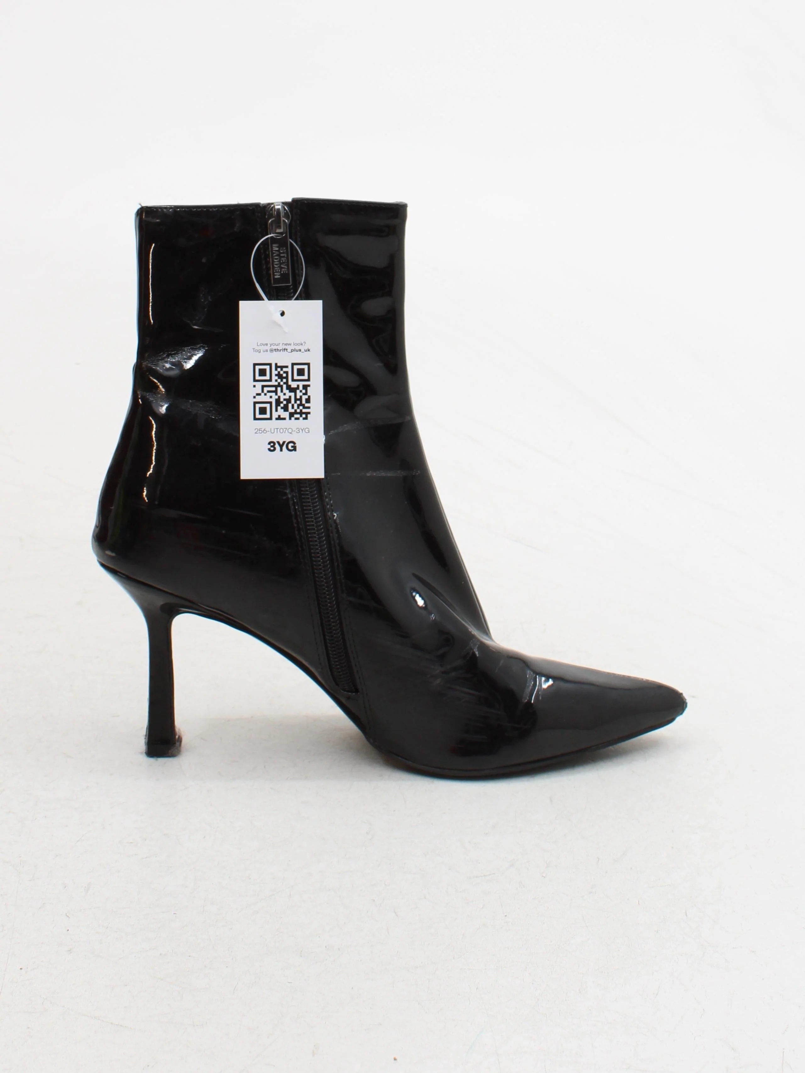 Steve Madden Women's Boots UK 7 Black 100% Faux Leather Platform - Image 5