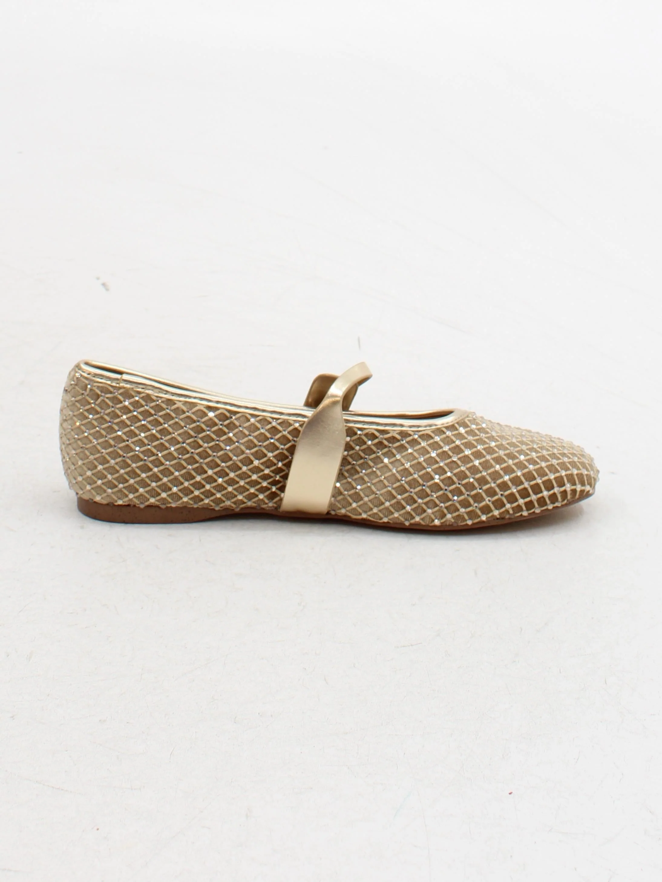Steve Madden Women's Flat Shoes UK 4 Gold 100% Other Mary Jane - Image 5