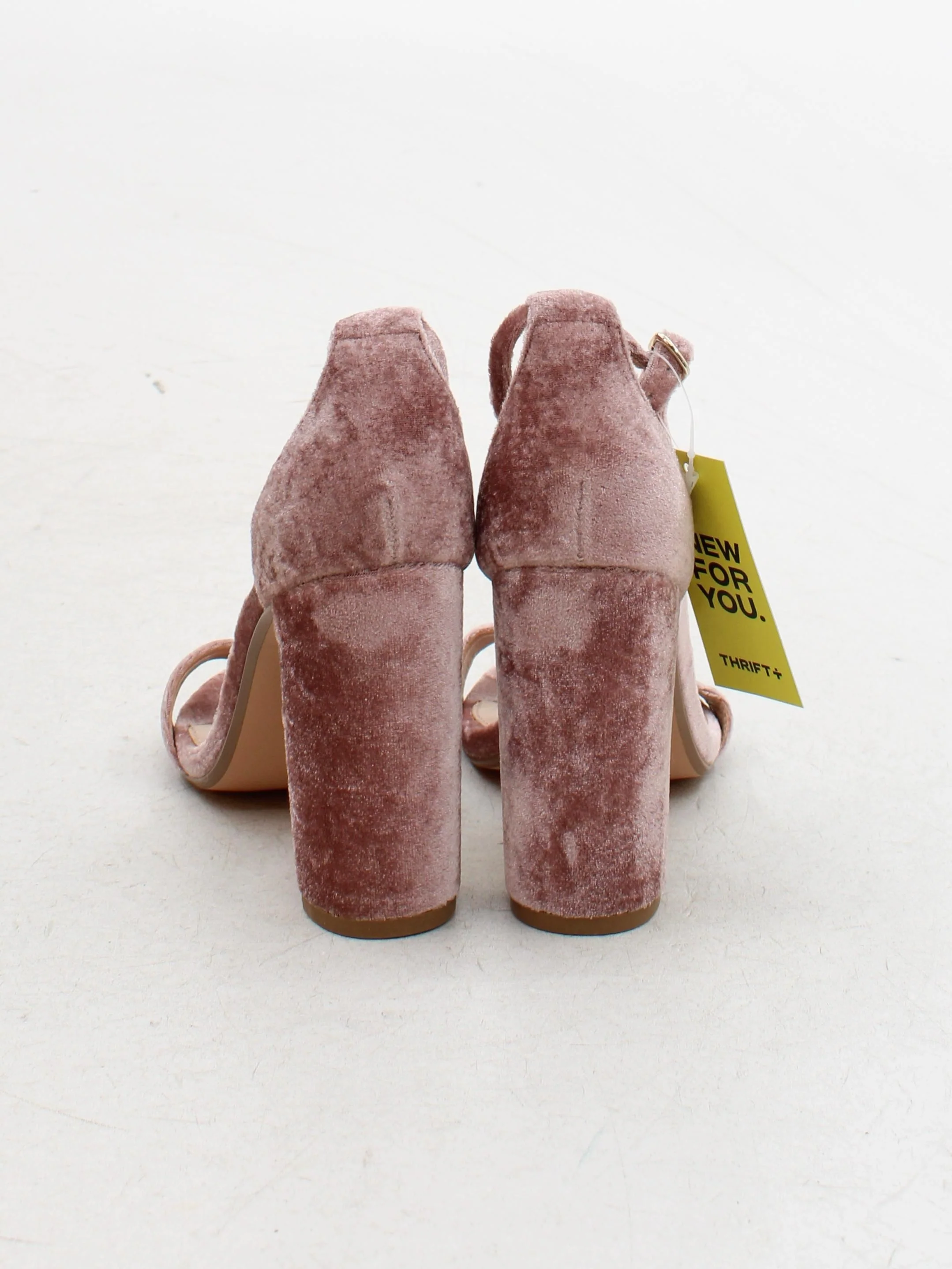 Steve Madden Women's Heels UK 4 Pink 100% Polyester Strappy - Image 3