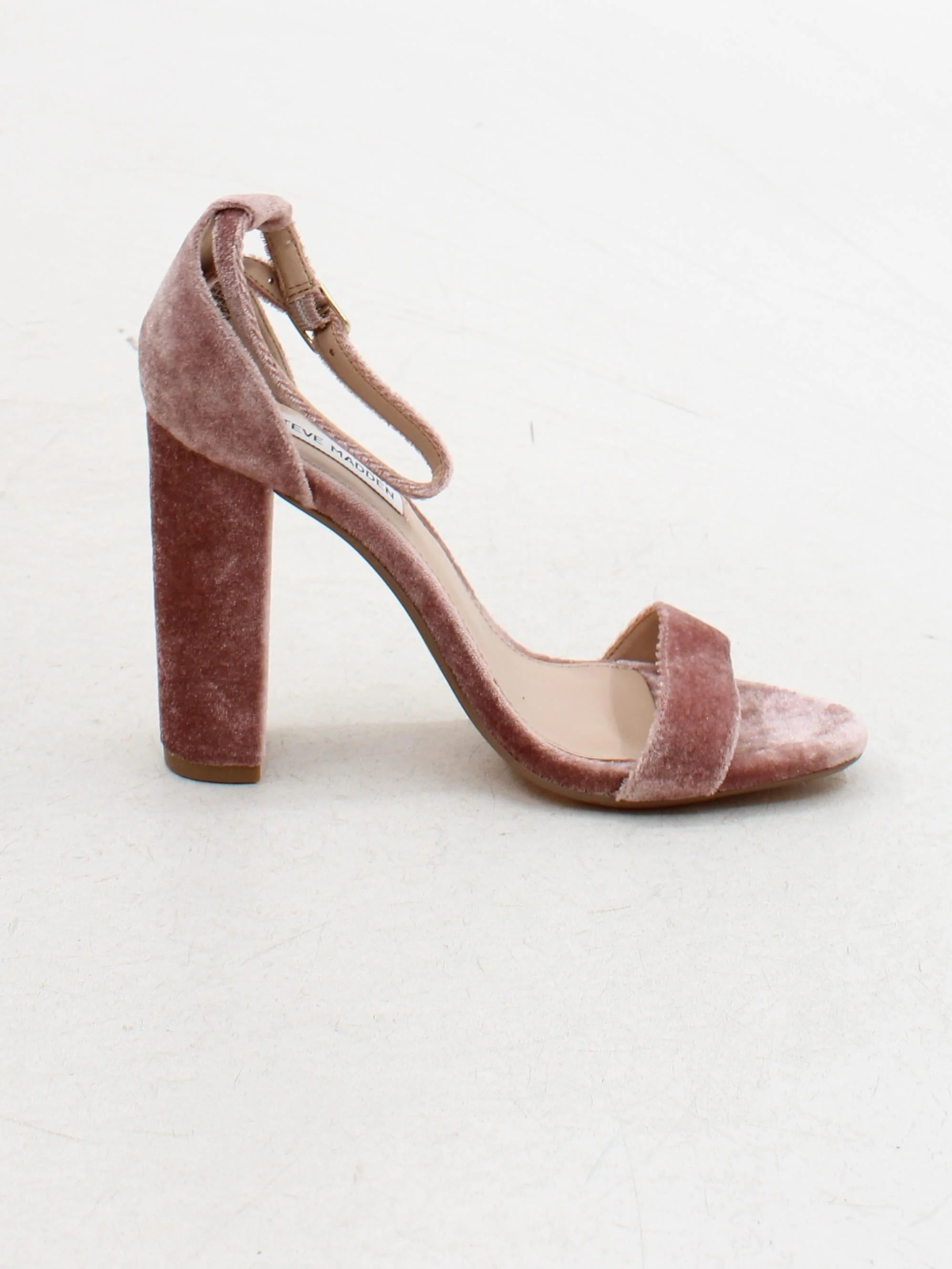 Steve Madden Women's Heels UK 4 Pink 100% Polyester Strappy - Image 5