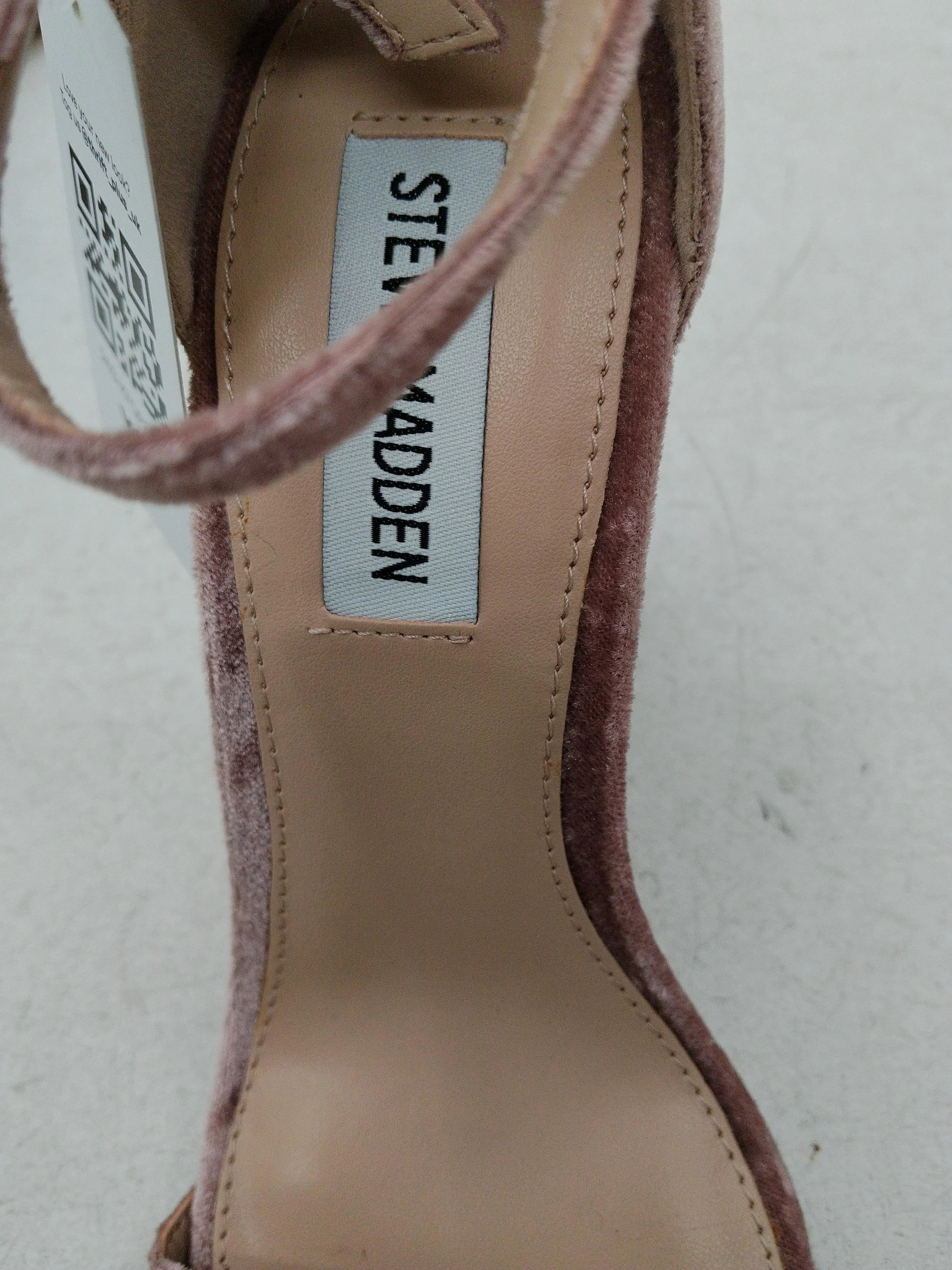 Steve Madden Women's Heels UK 4 Pink 100% Polyester Strappy - Image 6