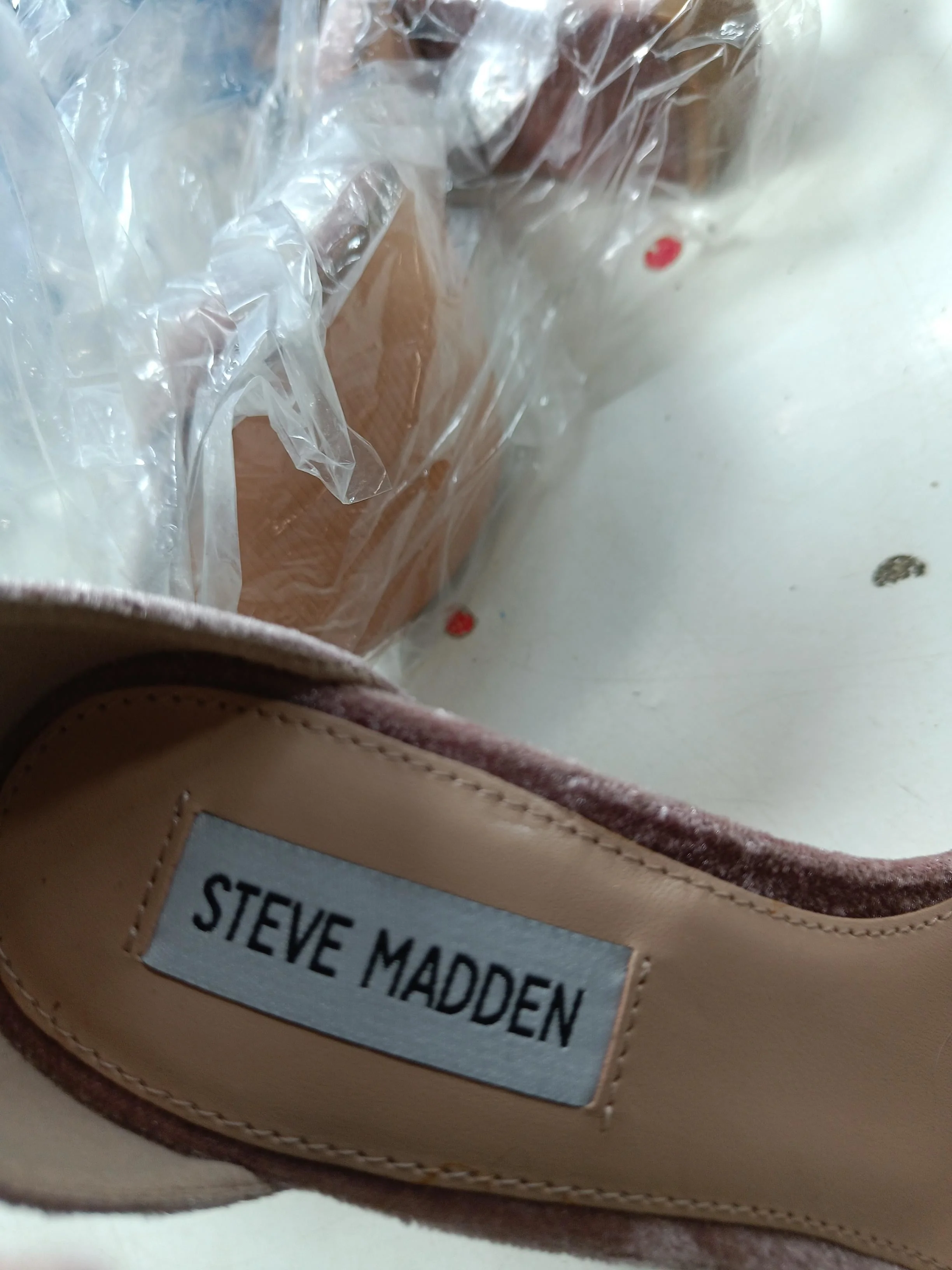 Steve Madden Women's Heels UK 4 Pink 100% Polyester Strappy - Image 8