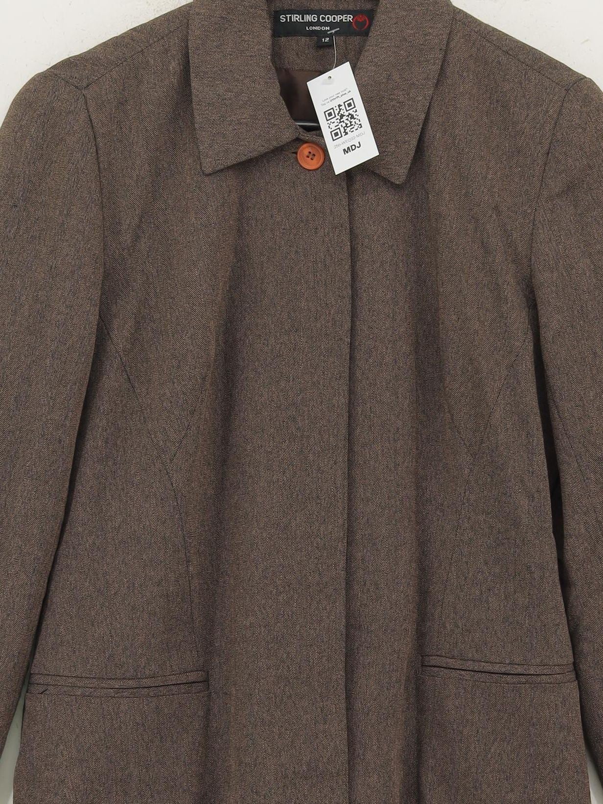 stirling cooper Overcoat jacket brown - Image 3