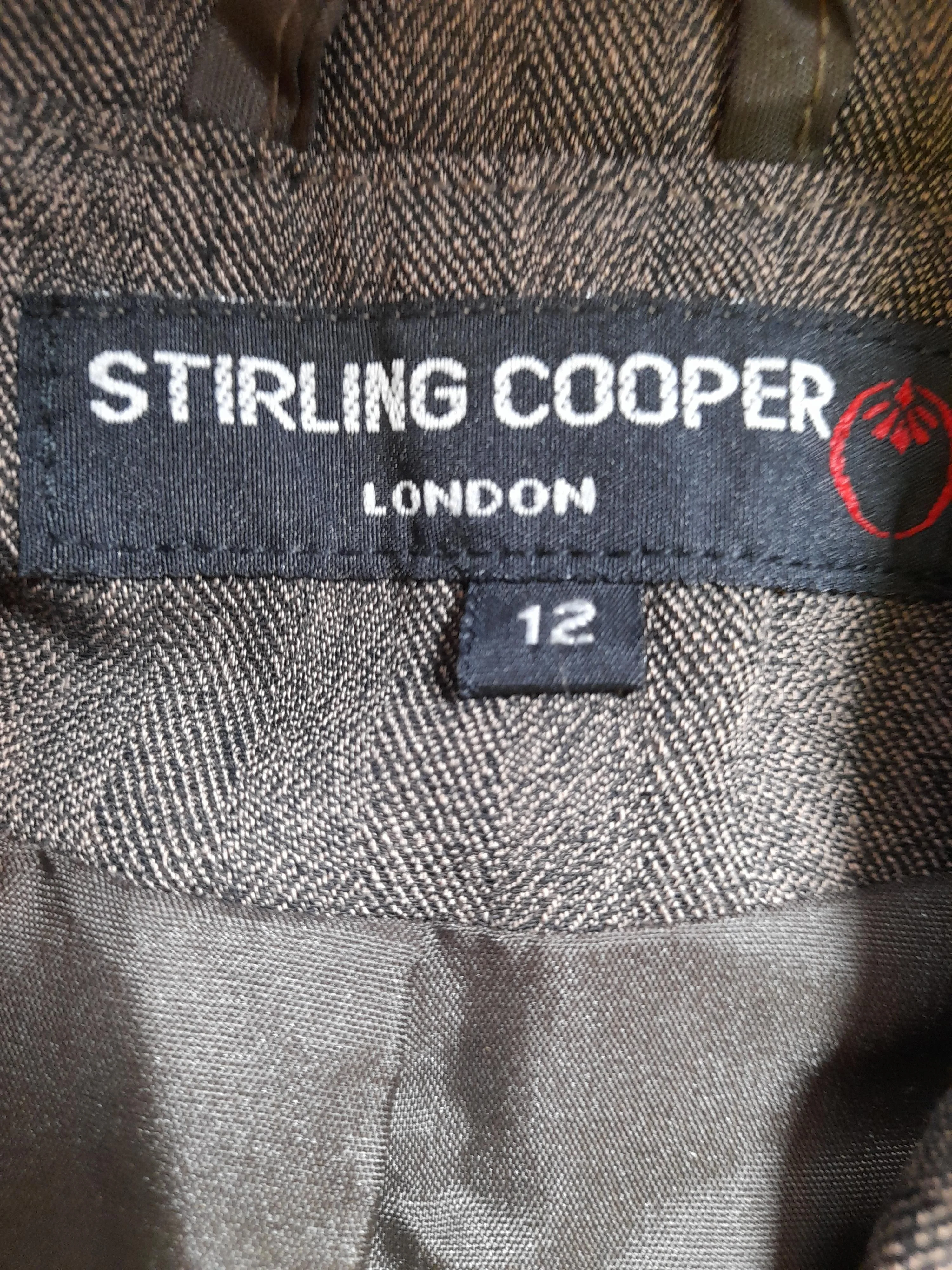 stirling cooper Overcoat jacket brown - Image 5