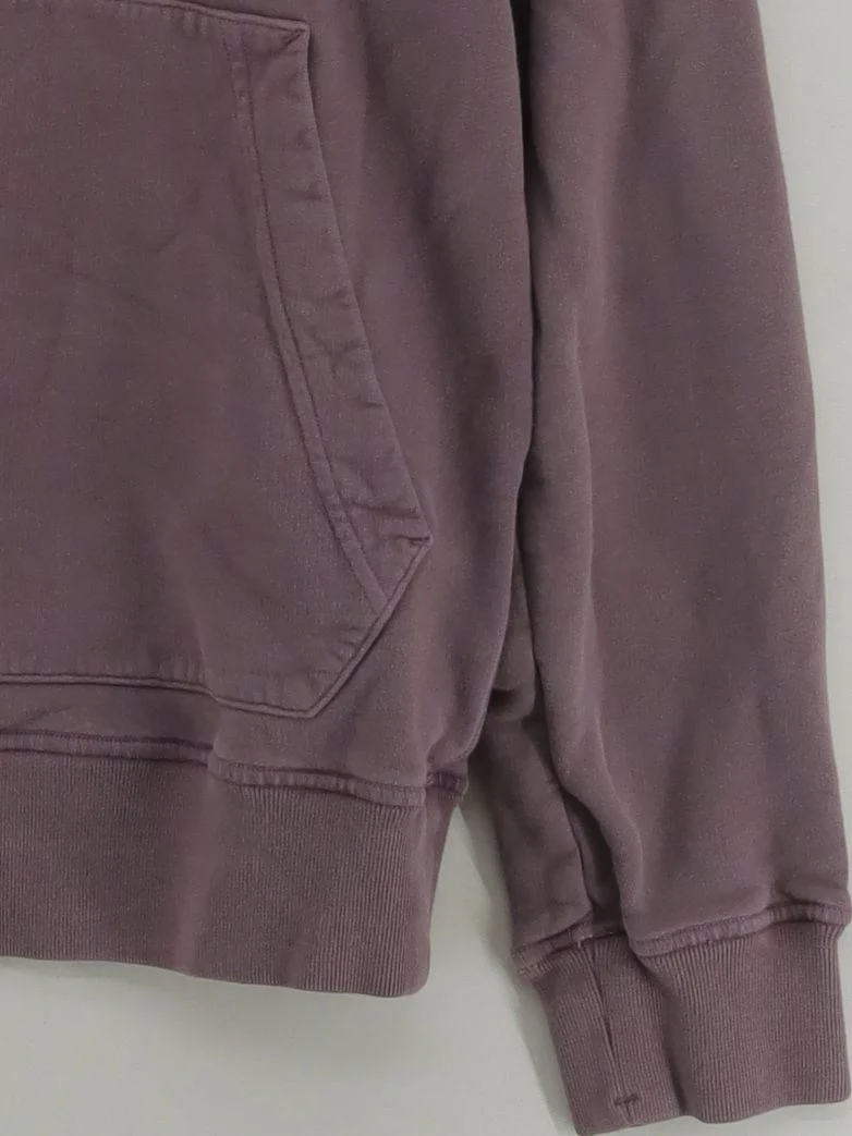 Stone Island Men's Hoodie L Purple 100% Cotton Pullover - Image 4