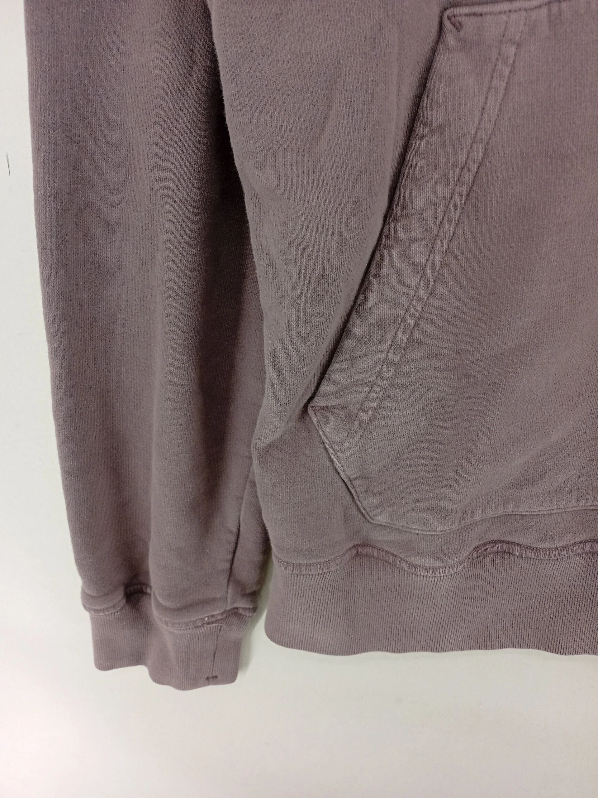 Stone Island Men's Hoodie L Purple 100% Cotton Pullover - Image 5
