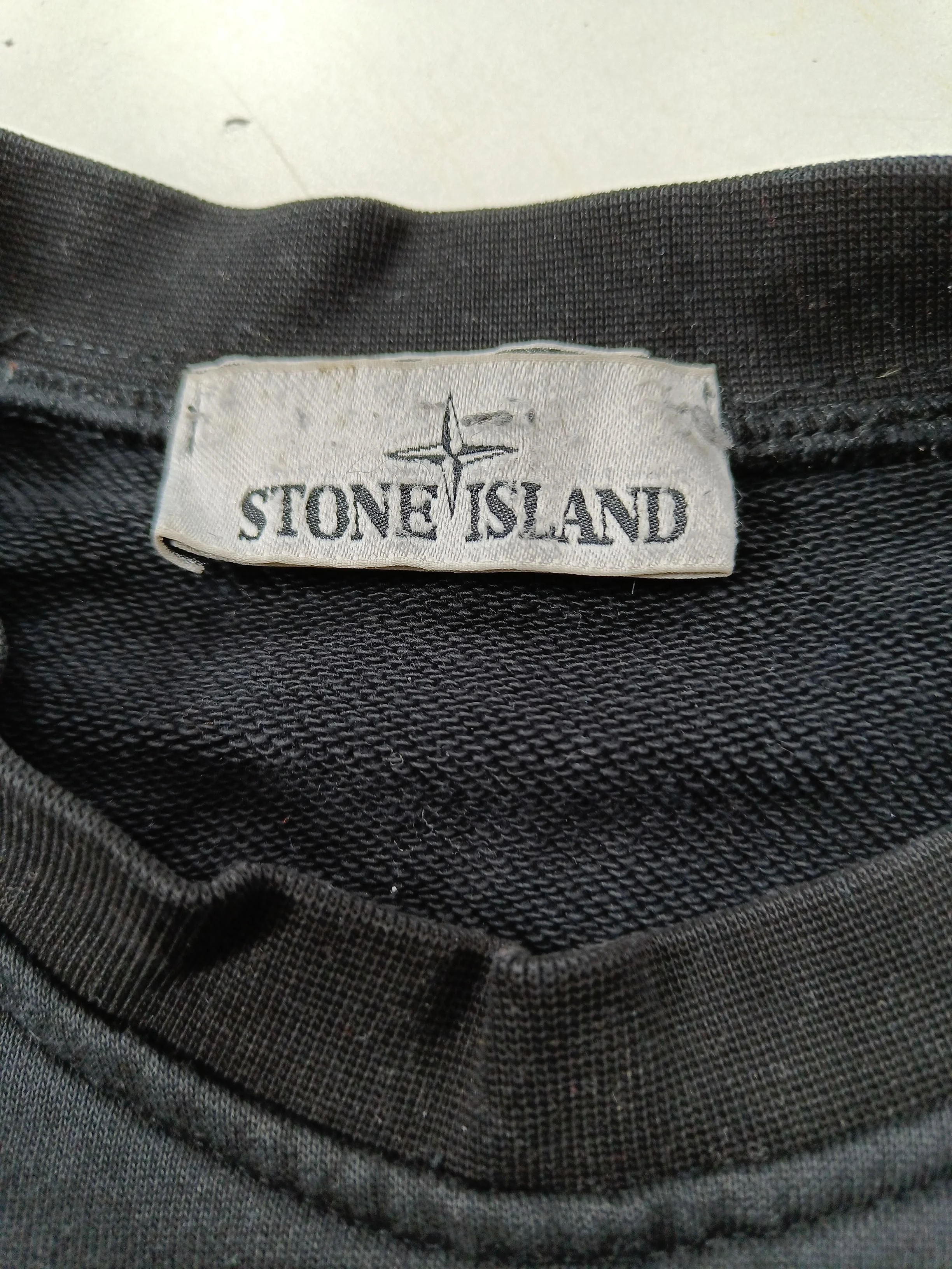 Stone Island Men's Hoodie M Black 100% Cotton Pullover - Image 6