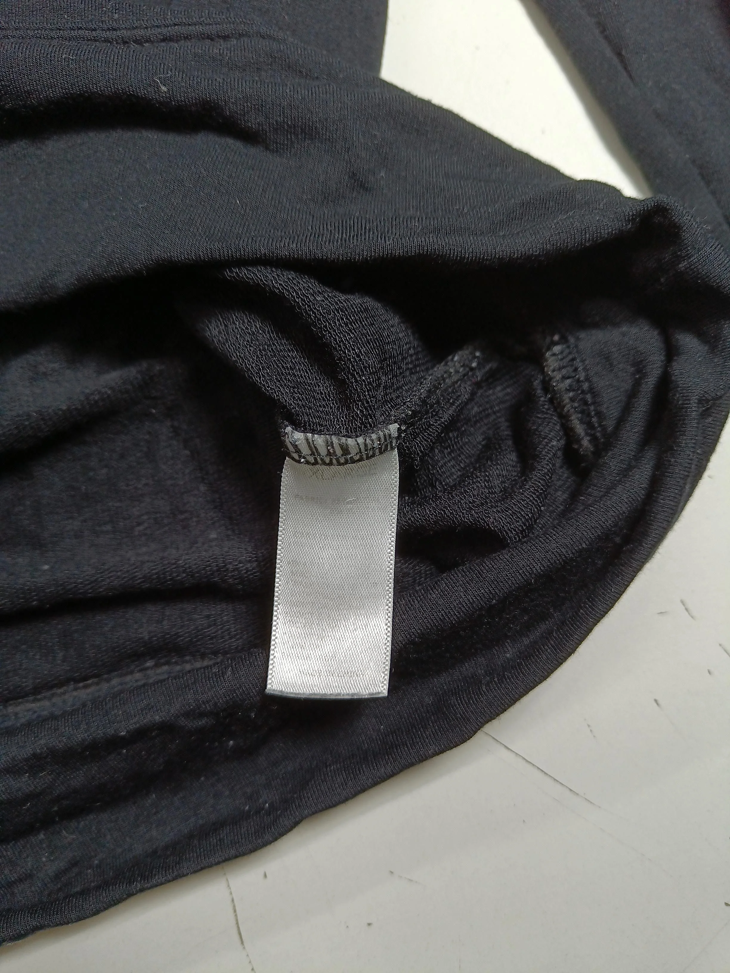 Stripe & Stare Women's Hoodie XL Black 100% Cotton Pullover - Image 7