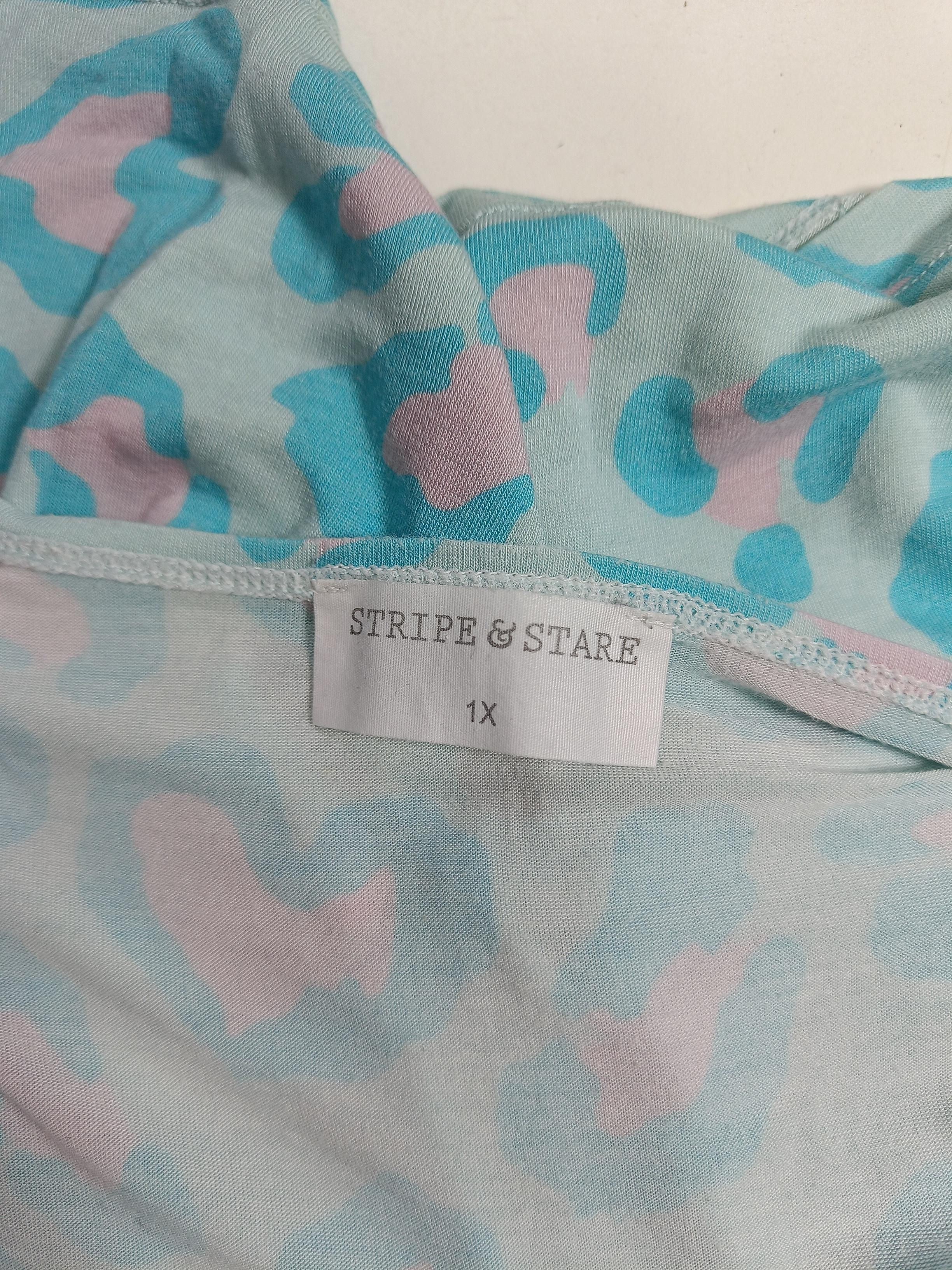 Stripe & Stare Women's T-Shirt XL Multi 100% Other Basic - Image 5