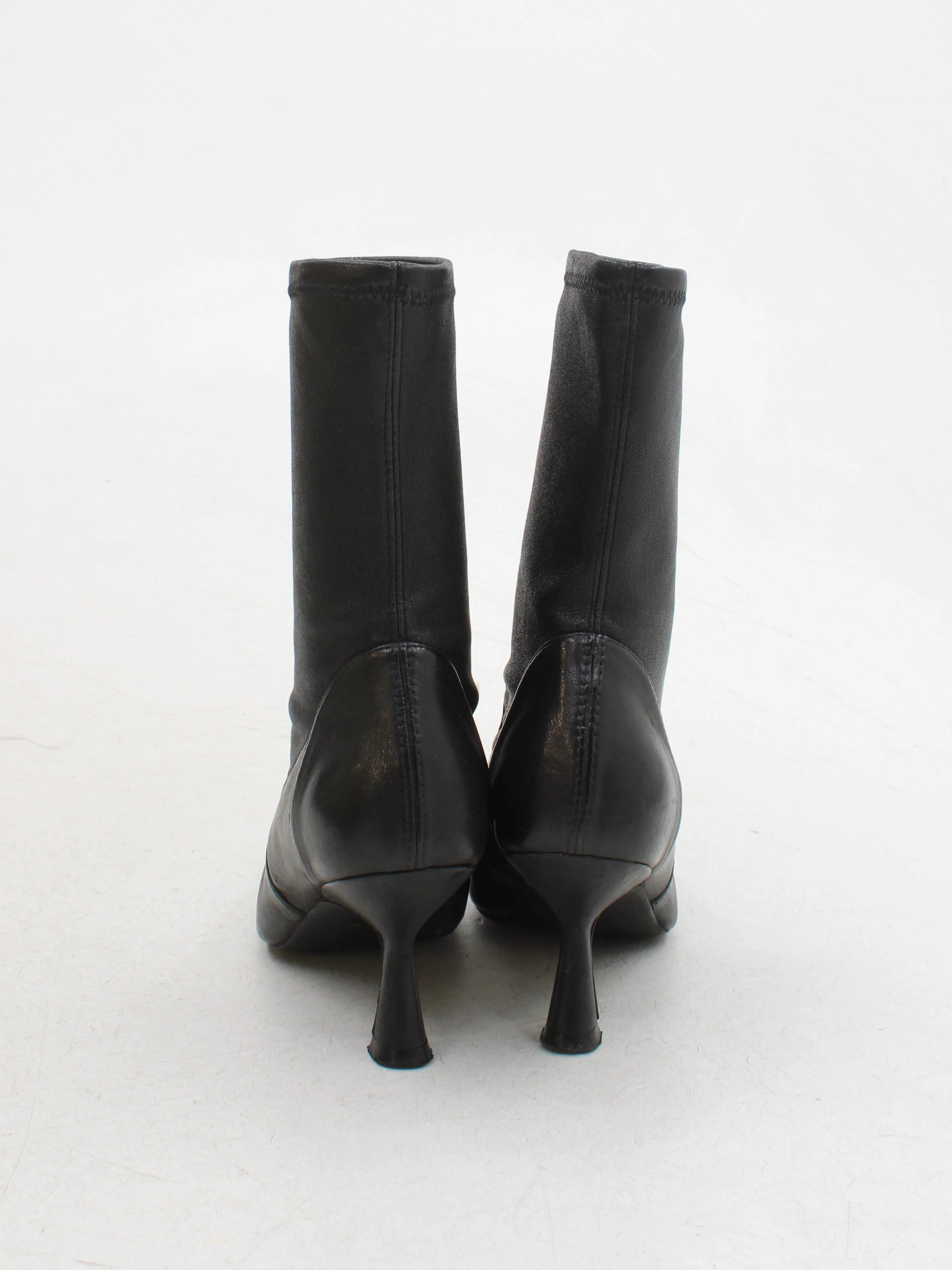 Stuart Weitzman Women's Boots UK 5 Black 100% Leather Platform - Image 3