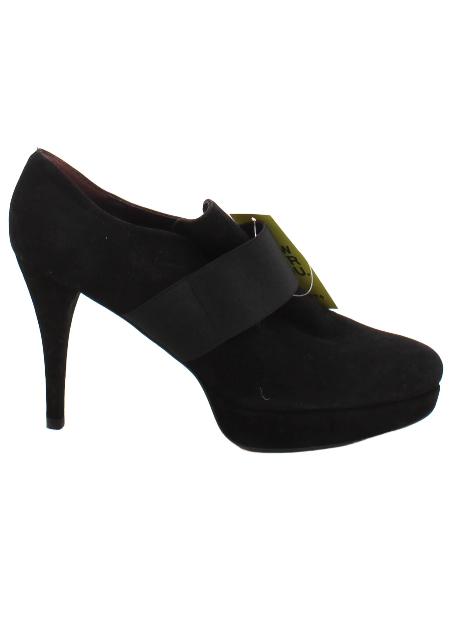 Stuart Weitzman Women's Heels UK 5.5 Black 100% Suede Platform