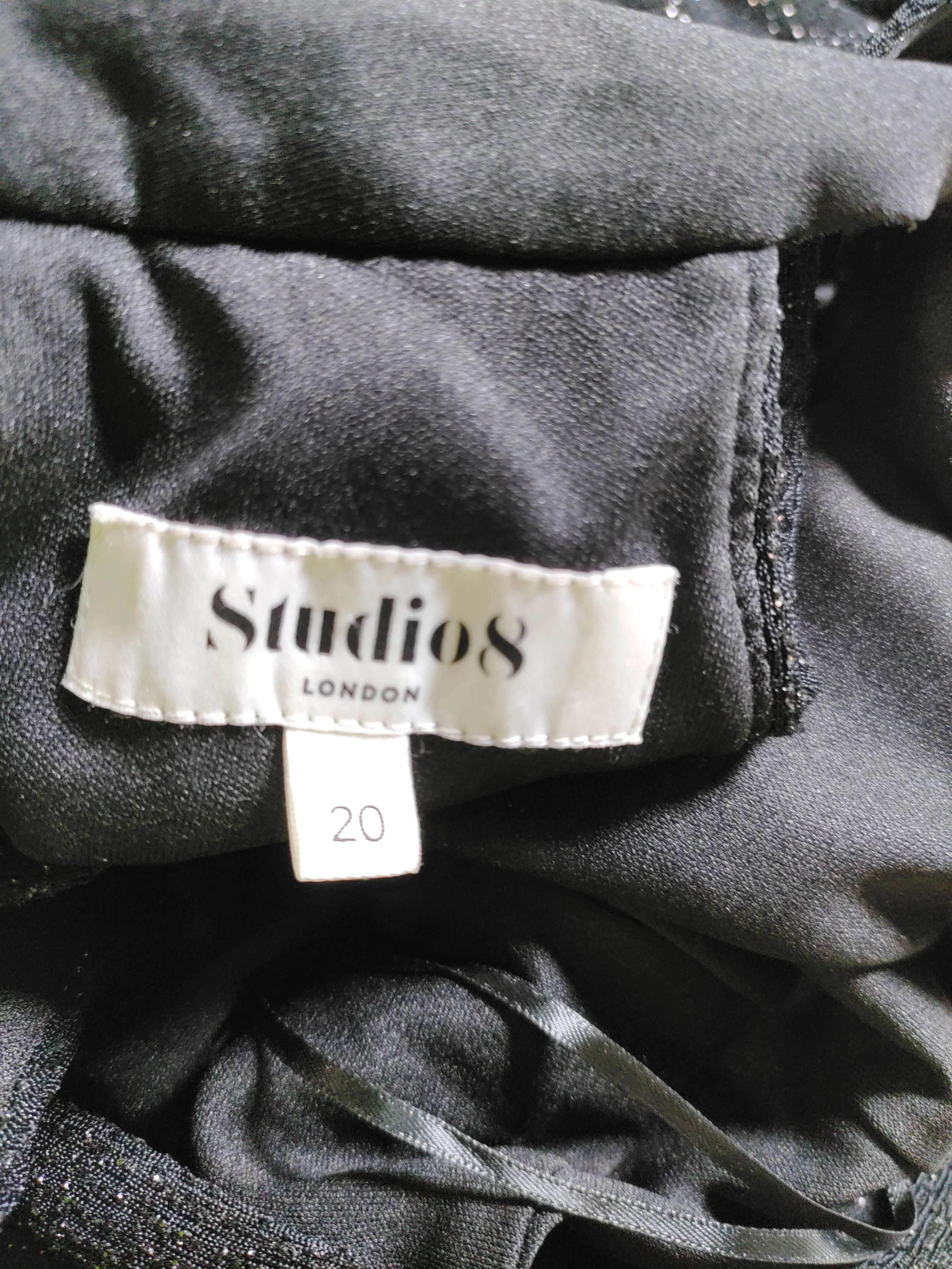 Studio 8 Maxi Dress UK20 in Black - Image 5