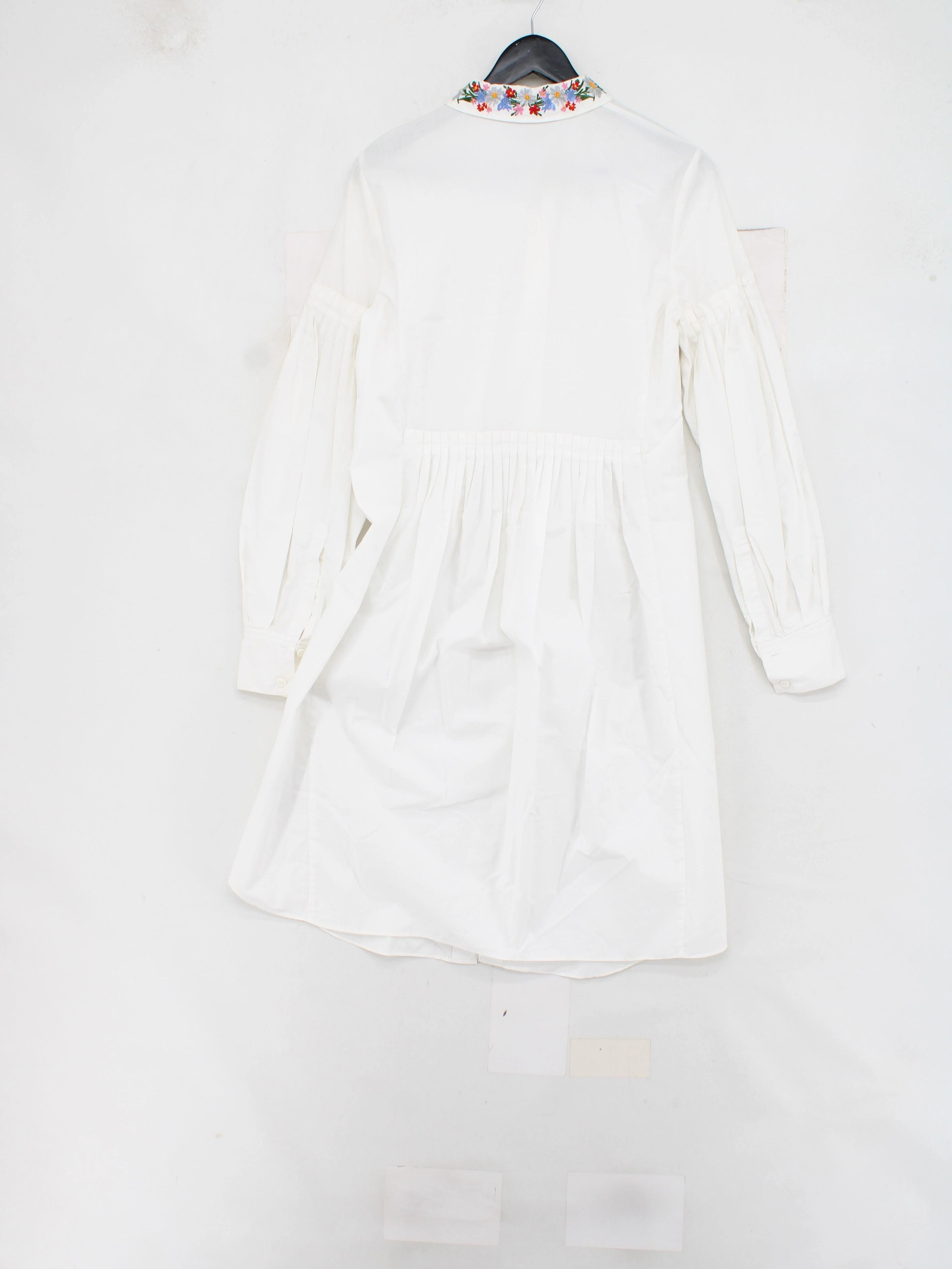 Studio by Preen Shirt Mini Dress UK12 in White - Image 2