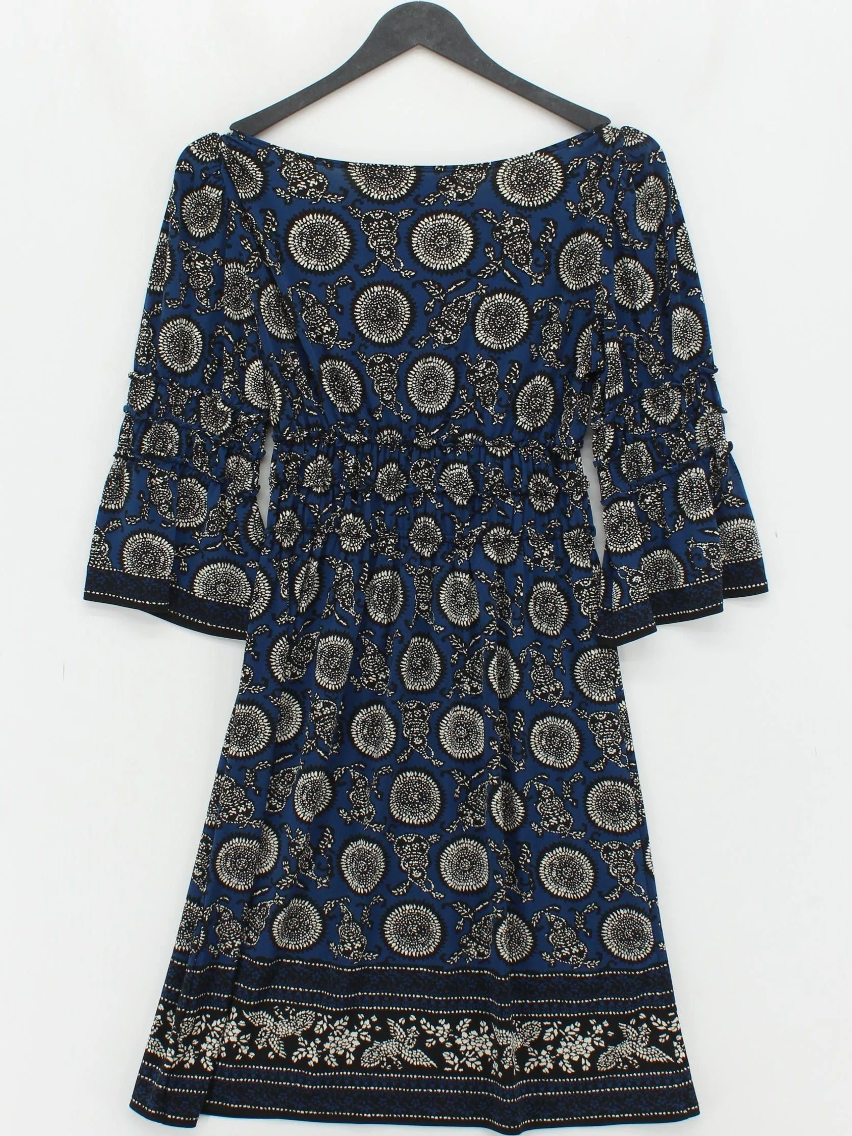 STUDIO M Shirt Mini Dress S in Blue - Image 2